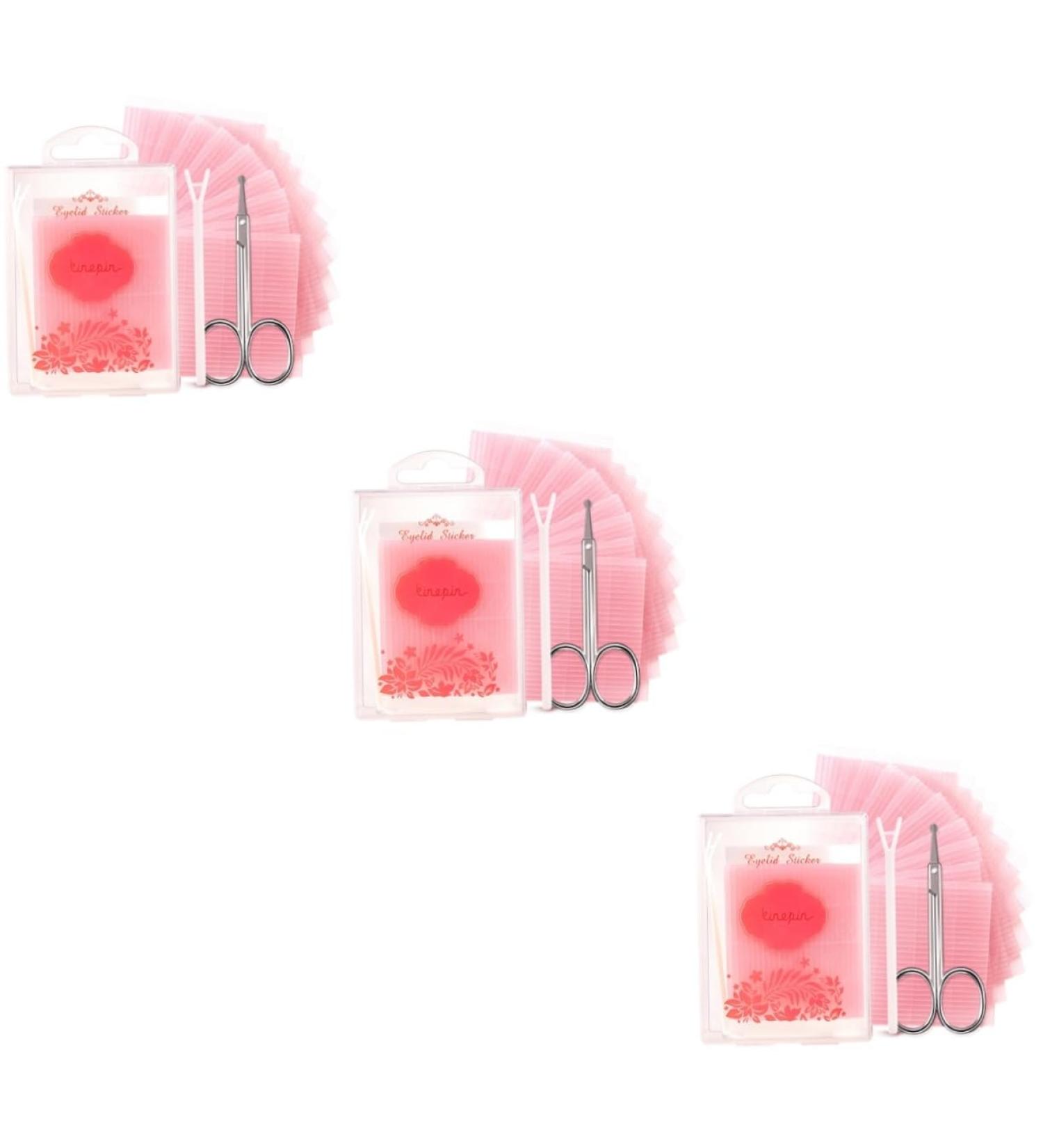 Balacoo 3 Sets Double Eyelid Sticker Double Sided Tape Clear Double Side Eyelid Tape Natural Eyelid Stickers 6.9X5.1cmx3pcs Transparentx3pcs - Buy Online on GoSupps.com