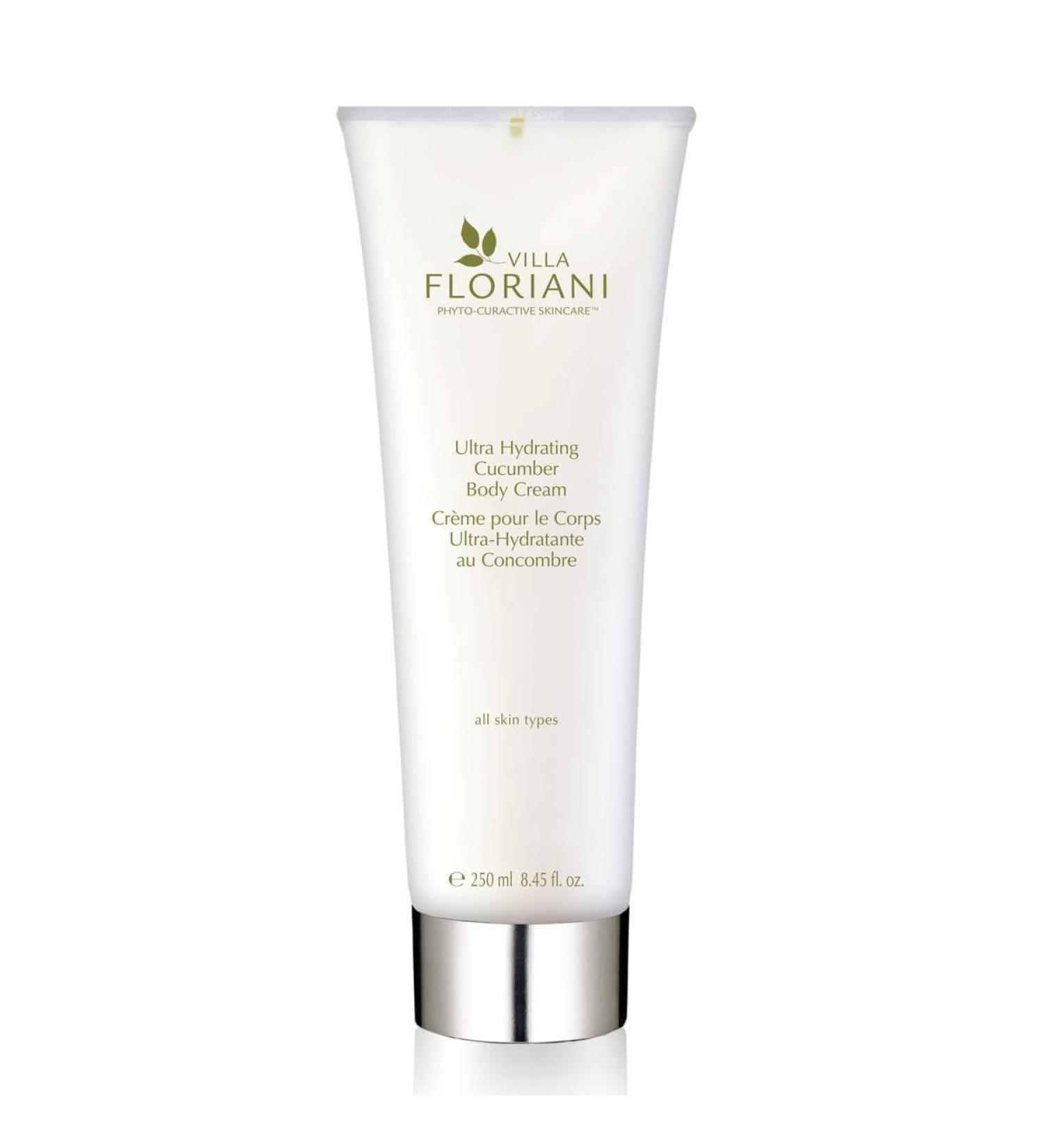 Villa Floriani Ultra Hydrating Cucumber Body Cream | Nourishing Skin Moisturizer | International Shipping Available - Buy Online on GoSupps.com
