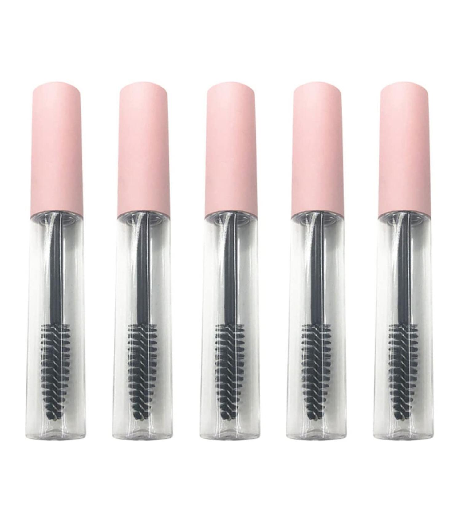 FOMIYES 25 pcs DIY with for Women Lipstick Mascara Liner Wand Containers Bottle Empty Refillable Gloss 10X1.5X1.5CMx5pcs Pinkx5pcs - Buy Online on GoSupps.com
