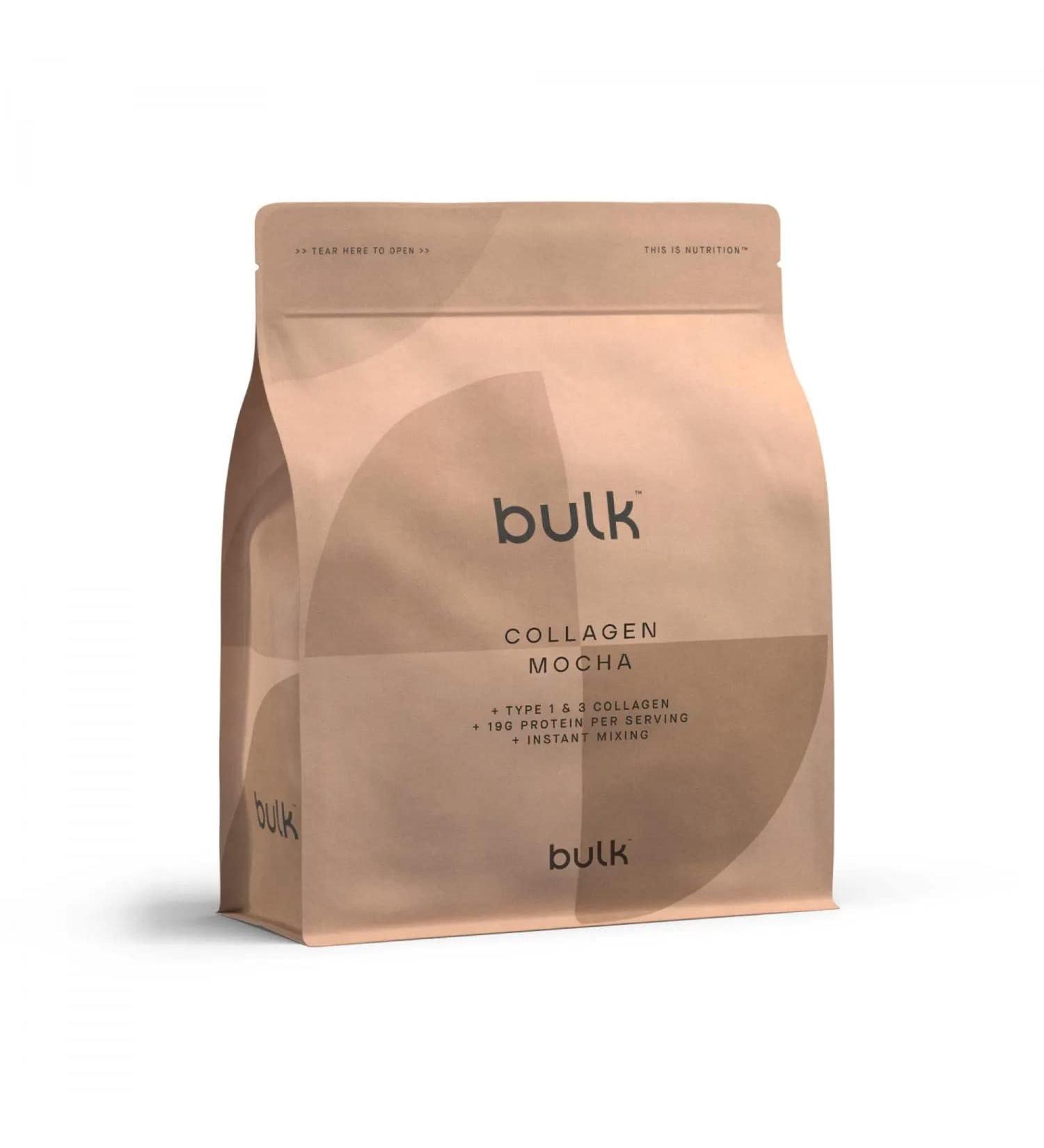 High Protein Mocha Bulk Collagen Coffee 500g - Premium Blend for Energy and Vitality - Buy Online on GoSupps.com