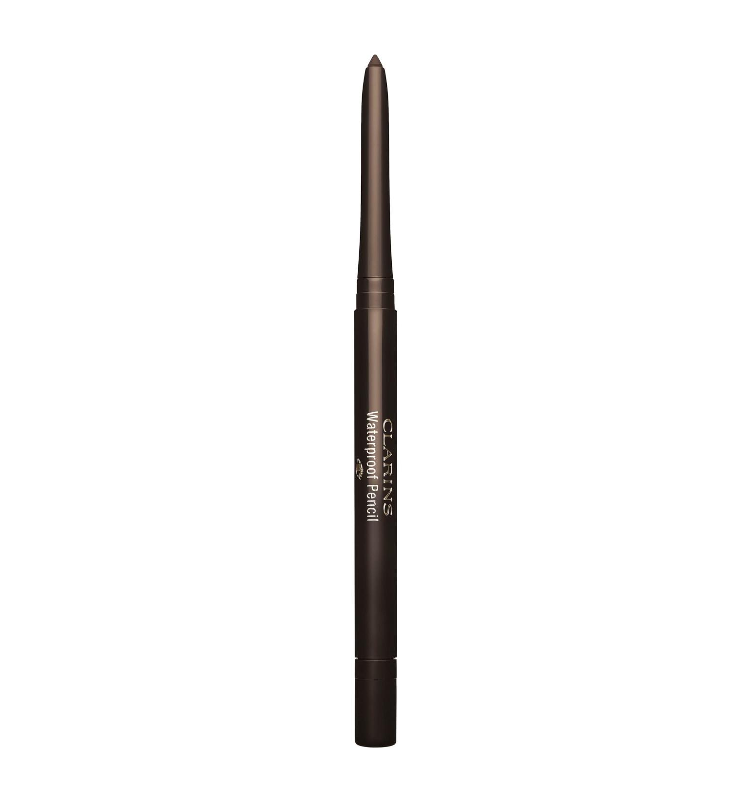 Clarins Waterproof Eye Pencil 02 Chestnut | Award-Winning, Highly Pigmented & Long-Wearing | Retractable Tip, Sharpener & Smudger | 0.01 Ounces - Buy Online on GoSupps.com