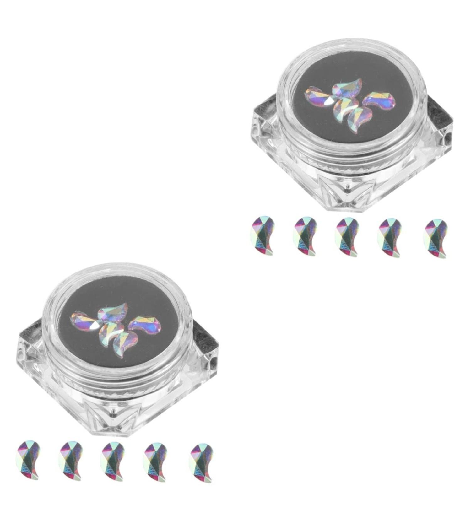 Hemoton Nail Kit - 2 Sets Symphony Dental Drill Pack - Colorful Makeup Kit - 0.6x0.4cm - Plastic - Set of 2 - Buy Online on GoSupps.com