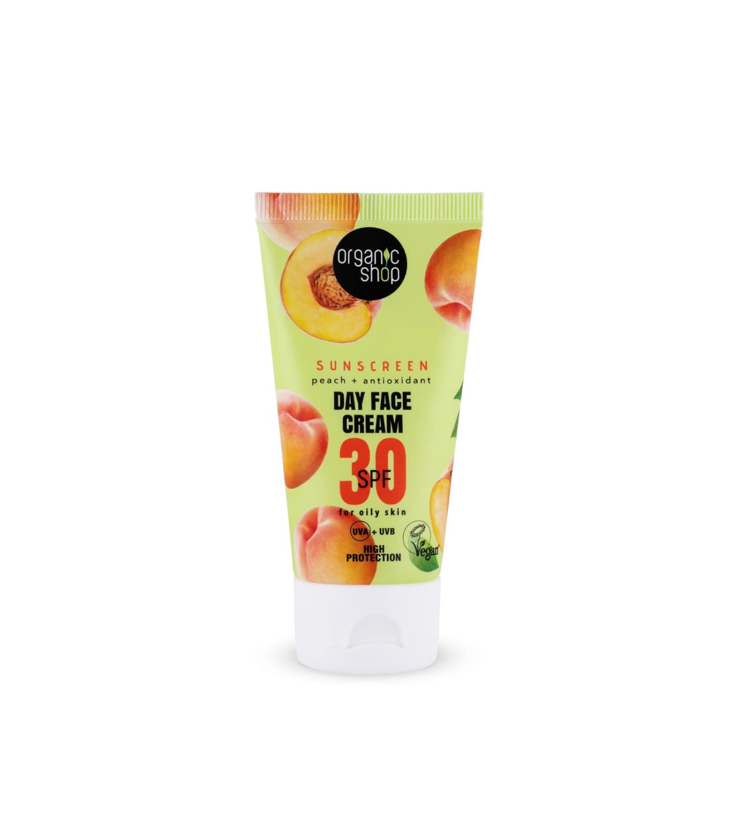 Sunscreen Day Face Cream 30 SPF for Oily Skin - 50ml | Protect & Hydrate Your Skin - Buy Online on GoSupps.com