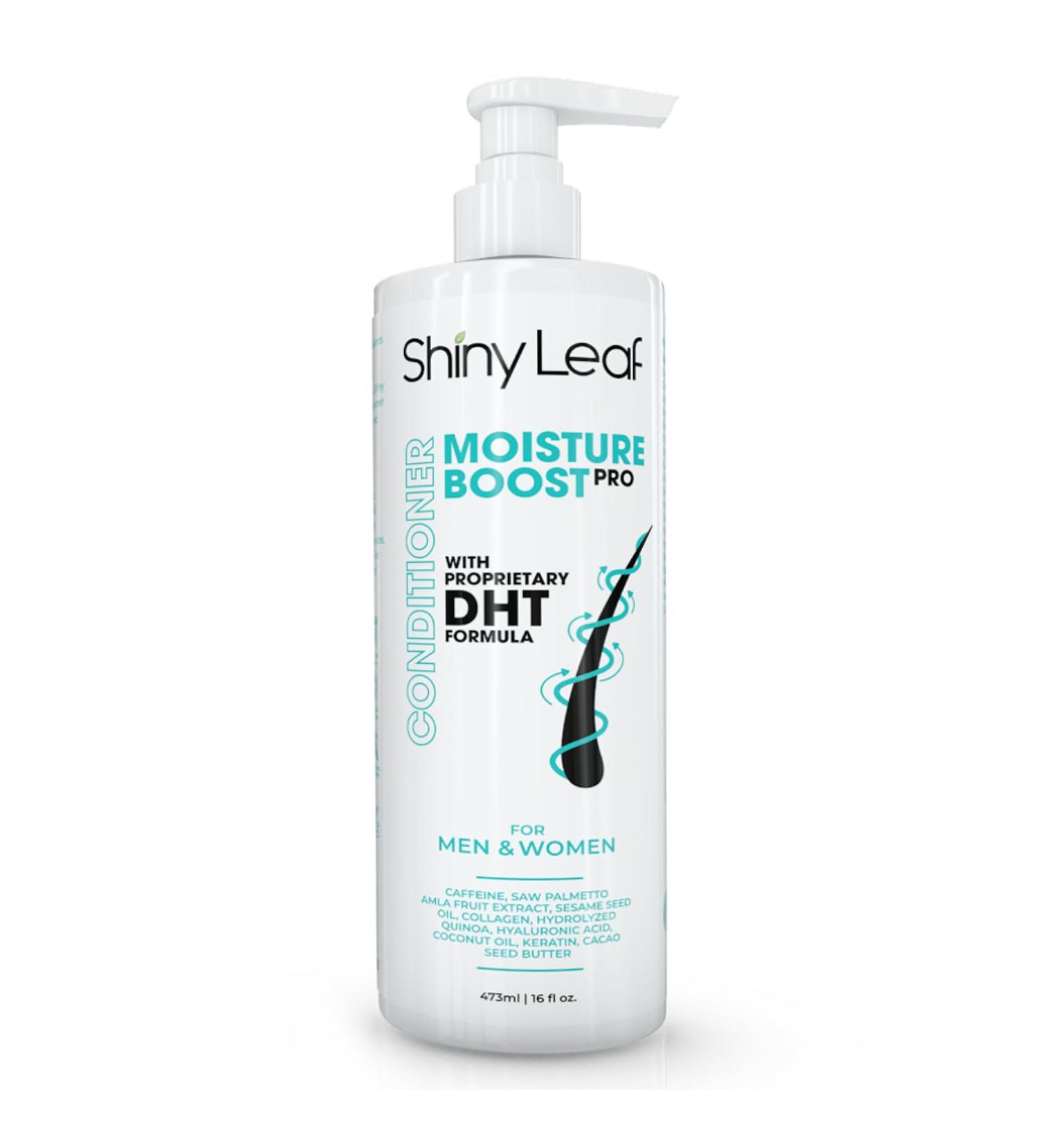 Moisture Rich DHT Conditioner 16oz - Sulfate Free Deep Conditioner for Hair Growth - Shiny Leaf - Made in USA - Ideal for Men & Women - Buy Online on GoSupps.com
