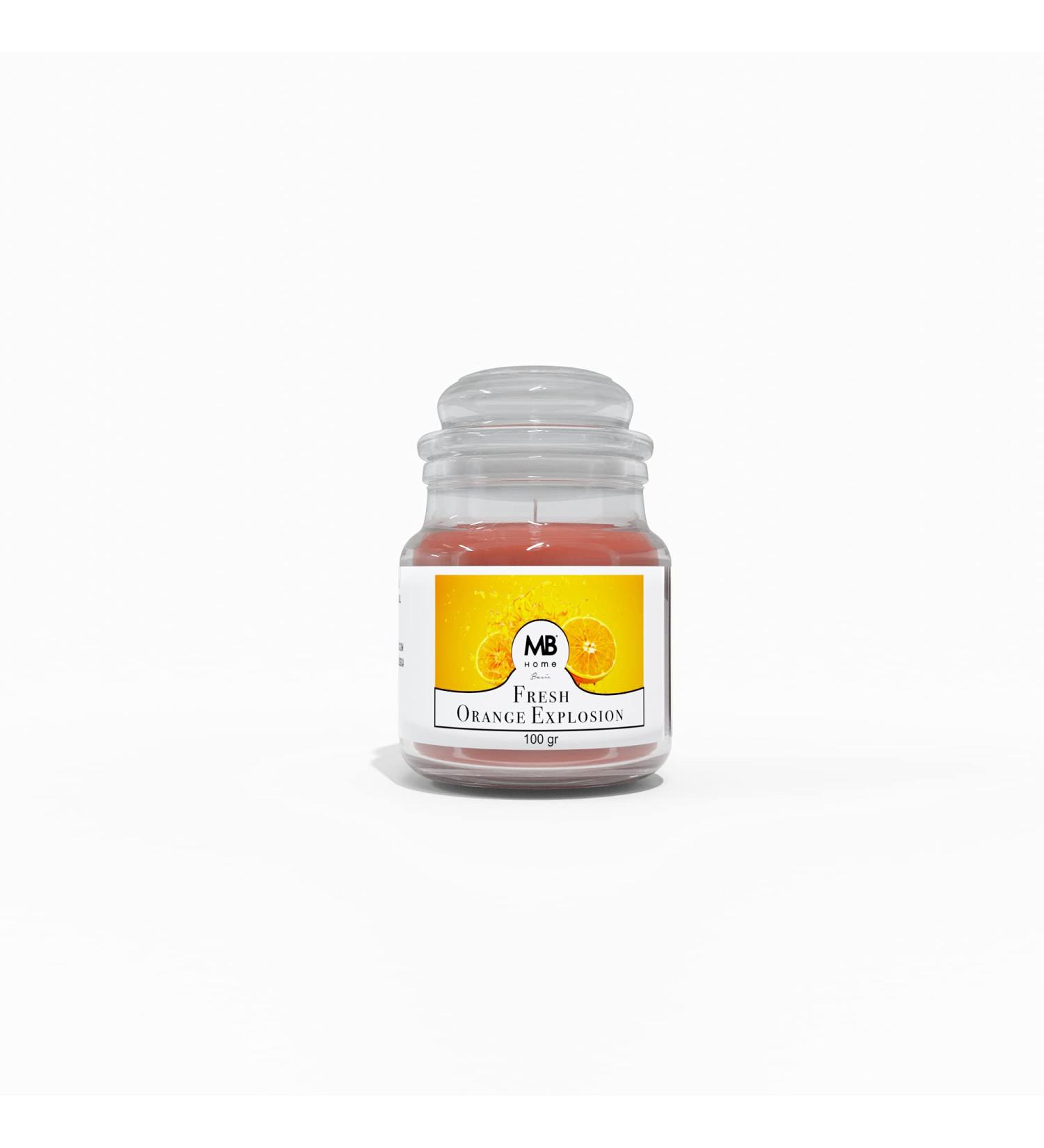 Shop MB Home Basic Candles - 100GSM Fresh Orange Explosion | International Shipping Available - Buy Online on GoSupps.com