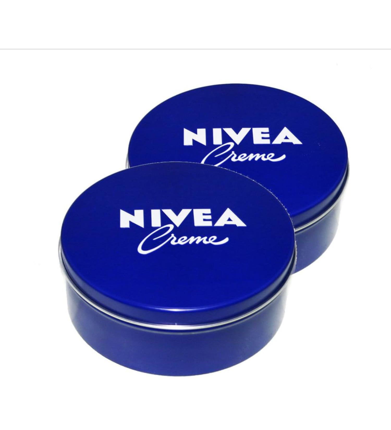 Genuine Authentic German Nivea Cream Metal Tin 250ml (2 pack)
