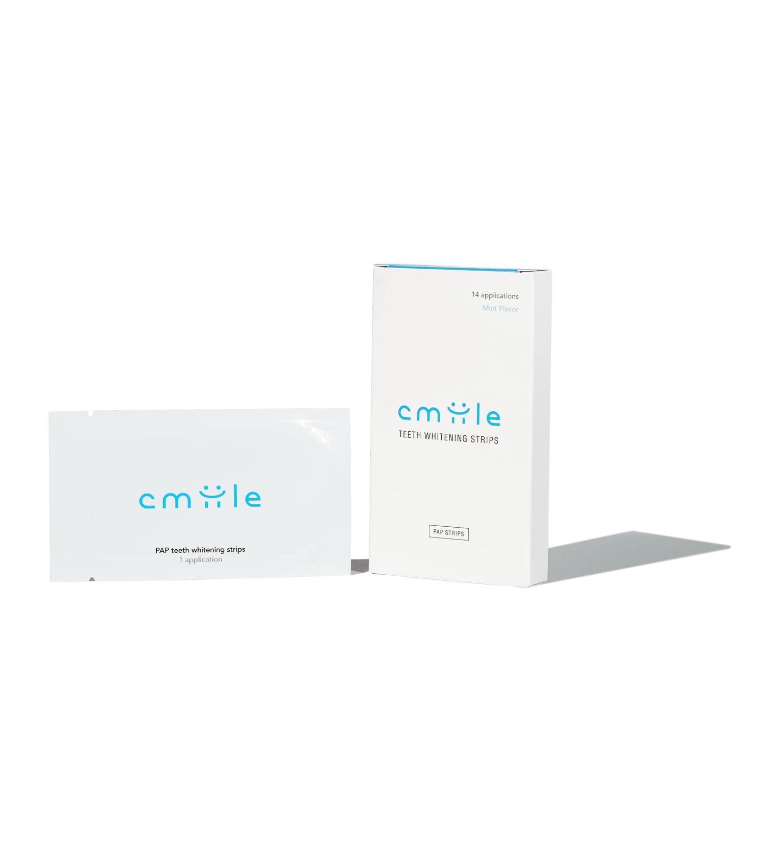 Buy CMIIL High-Quality PAP Teeth Whitening Strips - 14 Treatments Peroxide-Free Gentle on Enamel 28 Stripes for Sensitive Teeth - Buy Online on GoSupps.com