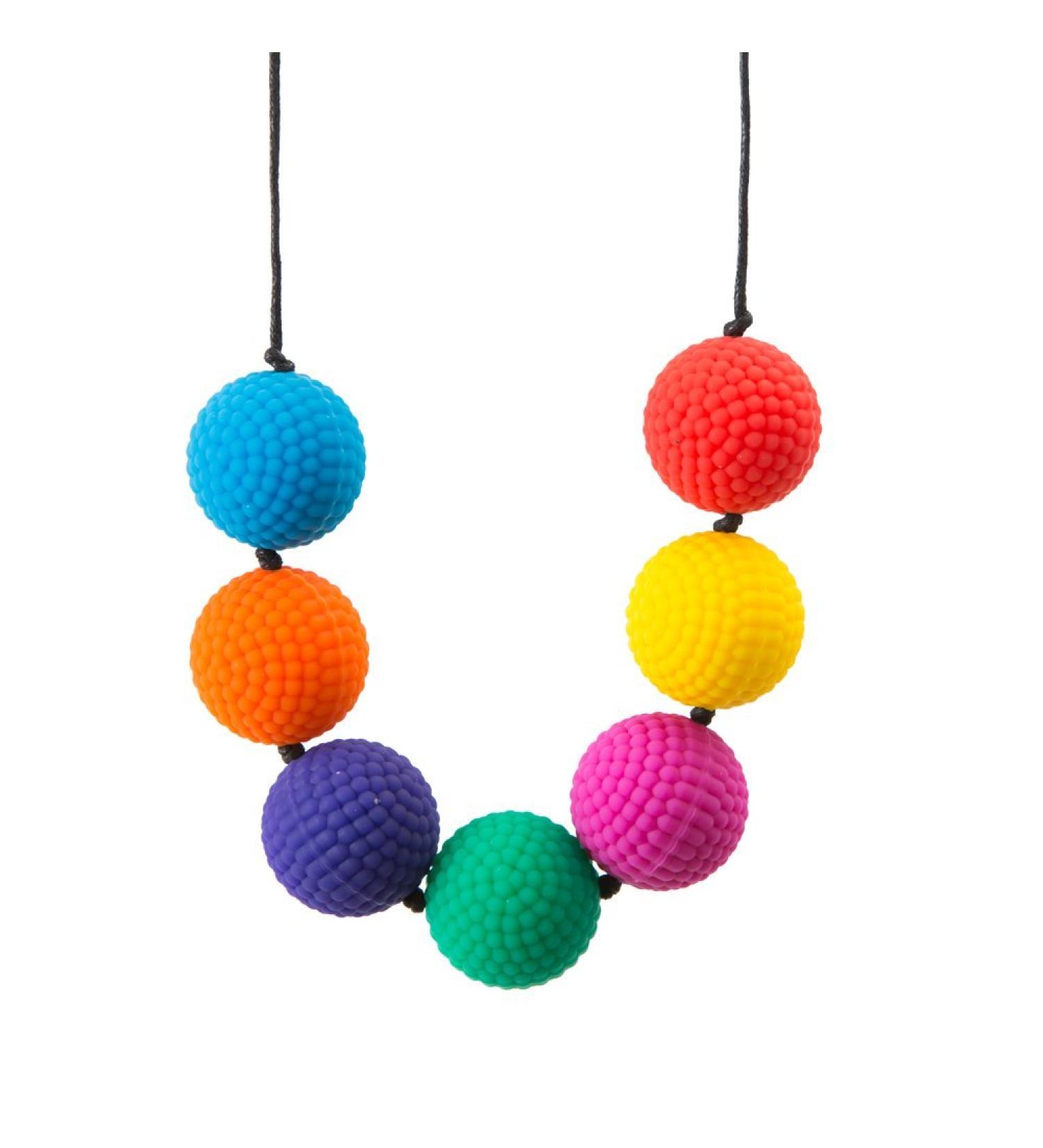 Chewigem Berries Chewing Necklace - Colorful Sensory Necklaces for Kids & Adults | International Shipping Available - Buy Online on GoSupps.com