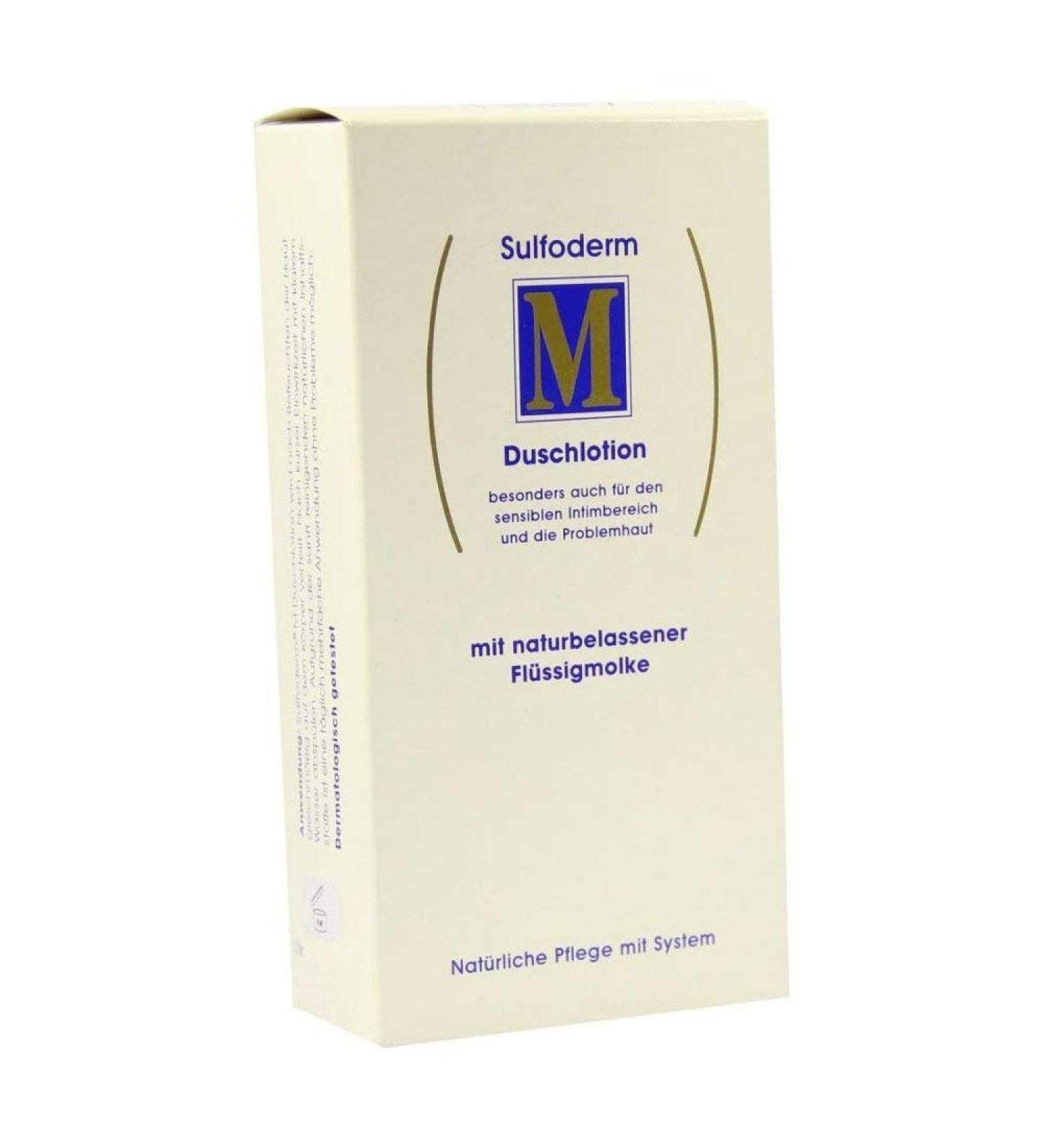 Sulfoderm M shower lotion 200 ml