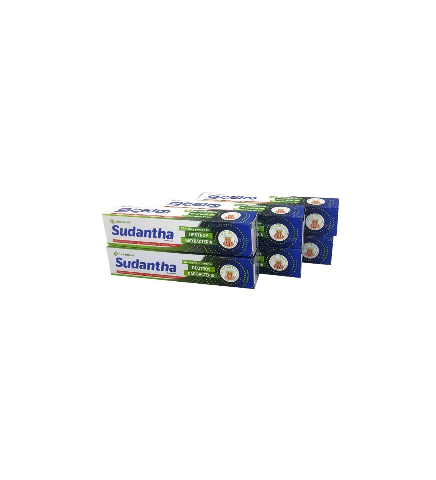 Herbal Homeopathic Toothpaste for Total Oral Protection (80g x 6) SL S - Buy Online on GoSupps.com