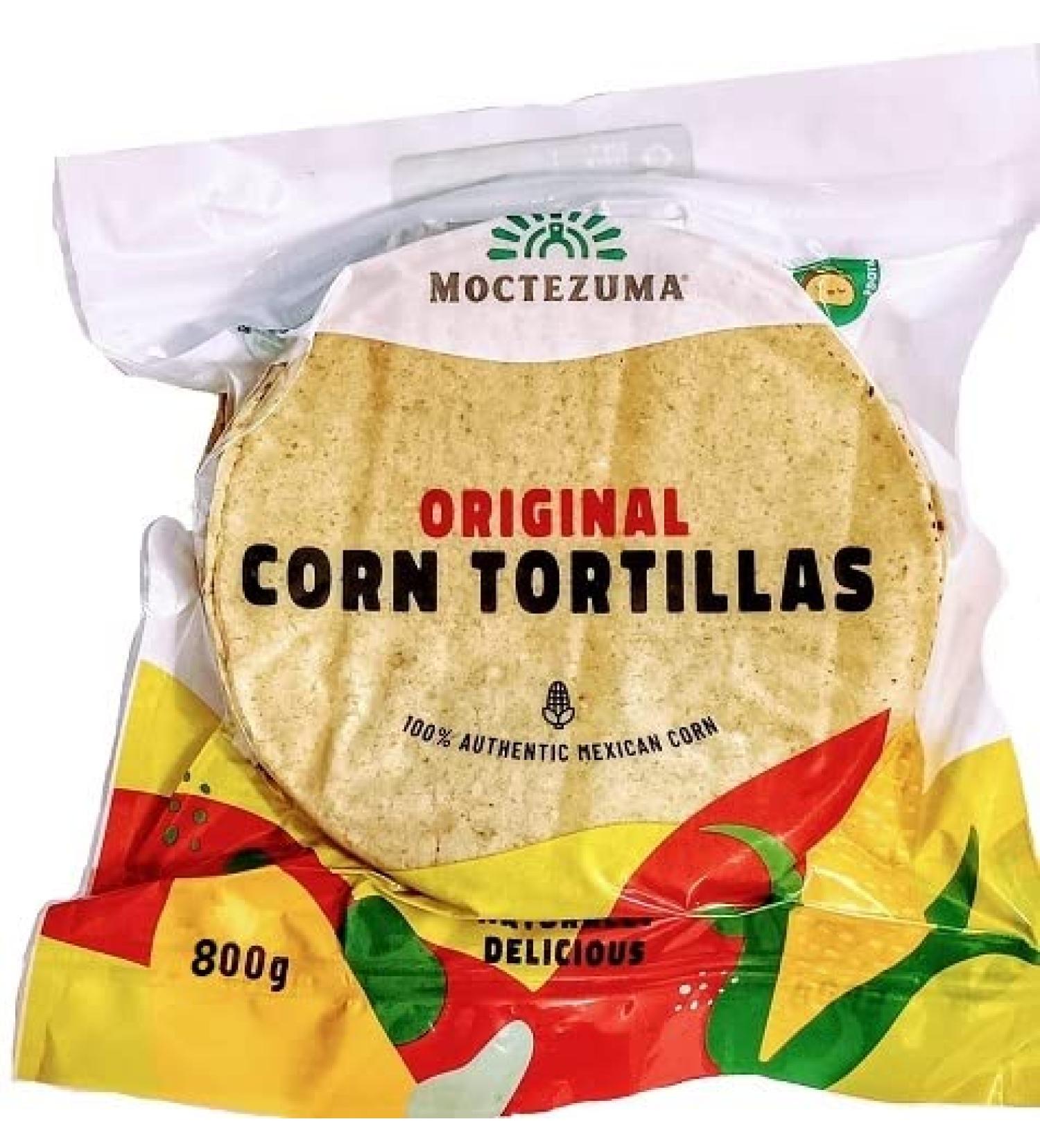 Real Mexican Vegan Tortillas with Nixtamal 800g, Vegan,Gmo-Free, Gluten Free