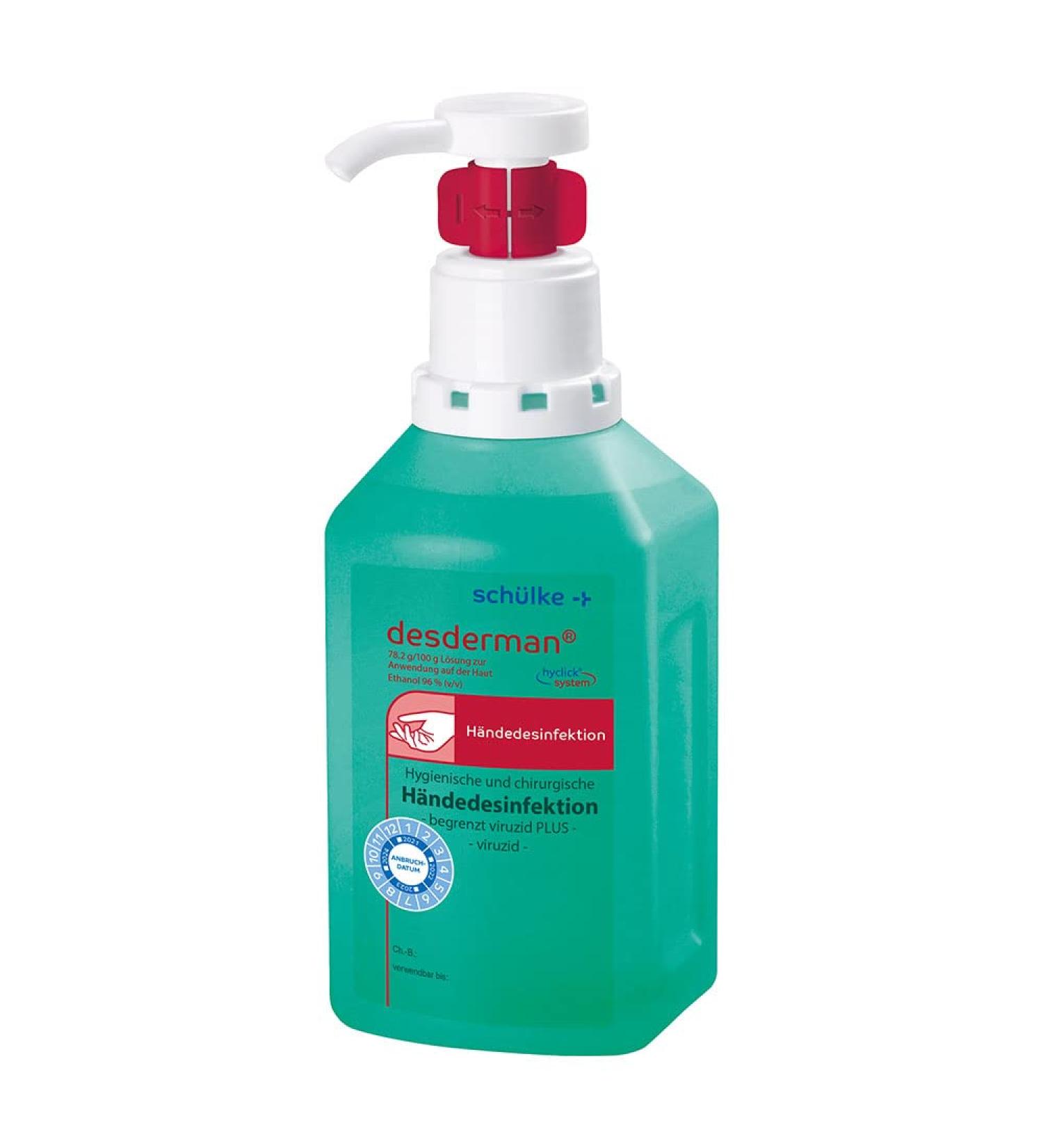 5x 1000 ml Sch lke Desderman Hyclick hand disinfectant disinfectant 1 l (pack of 5)