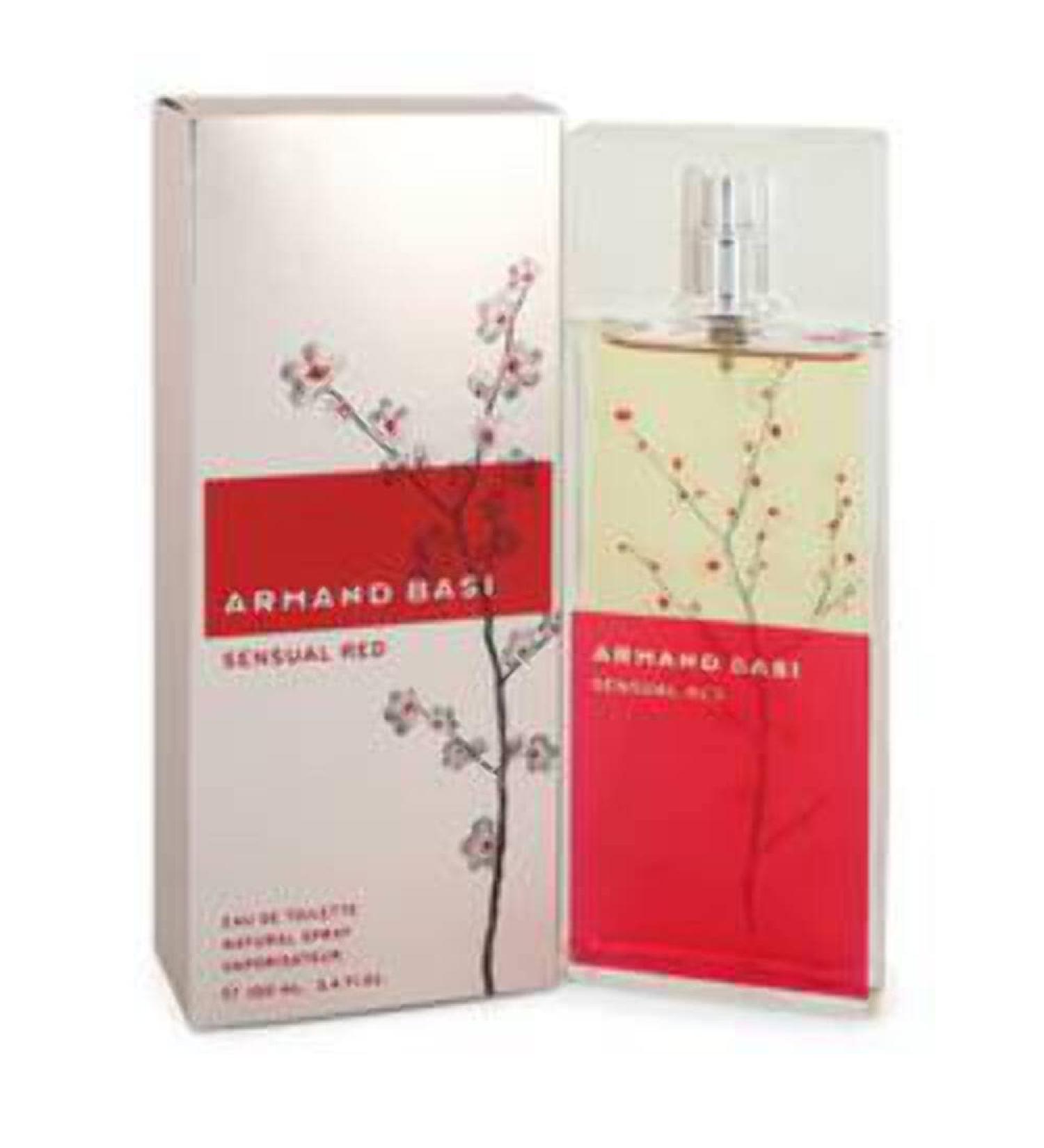 Armand Basi Sensual Red Women's 3.4-ounce Eau de Toilette Spray 1 Count (Pack of 1)