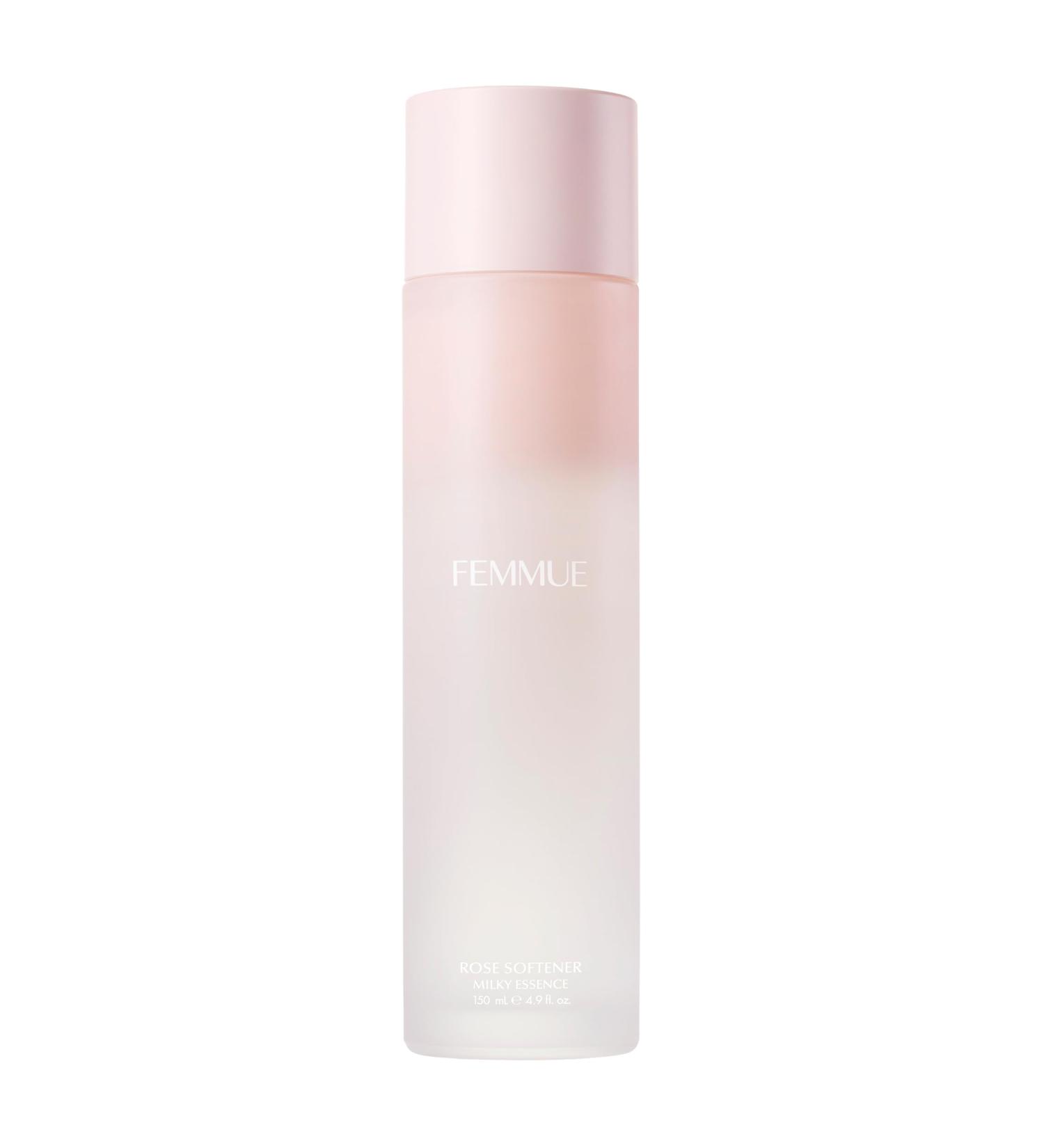 FEMMUE Rose Softener Milky Essence | Hydrating Face Toner | with Hyaluronic Acid & Rose Oil to Help Soften Plump and Nourish Skin | Korean Beauty Skincare - Buy Online on GoSupps.com