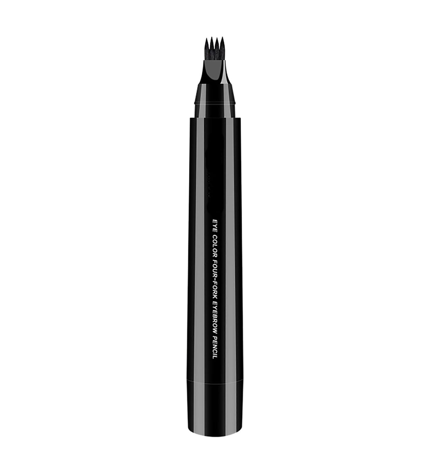 Eyebrow Pencil Eyebrow Makeup Eye Brow Pencils for Women with 4 Fork Tip Like Natural Brows Eyebrow Pen Eye Brow Pencils (Black) - Buy Online on GoSupps.com