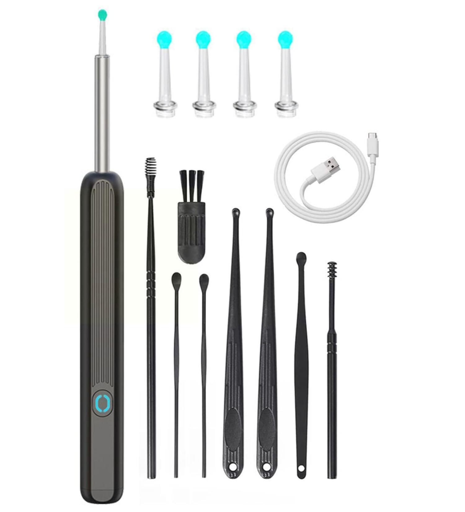 Wireless Smart Visual Ear Cleaner Kit for Ear Wax Removal - Earscope Endoscope Camera Tool - Buy Online on GoSupps.com