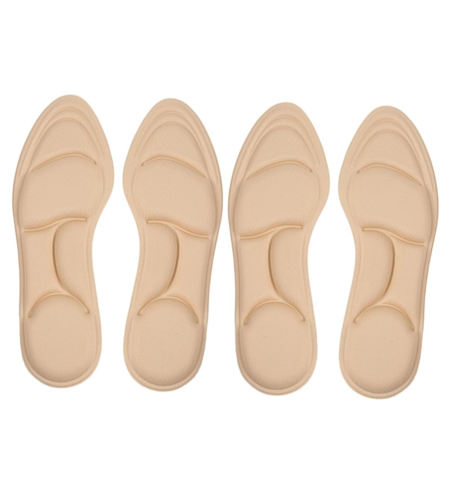 FOMIYES 2pcs Women's Arch Support Shoe Inserts - Orthotic Insoles for High Arches Exercise & Comfort - Buy Online on GoSupps.com