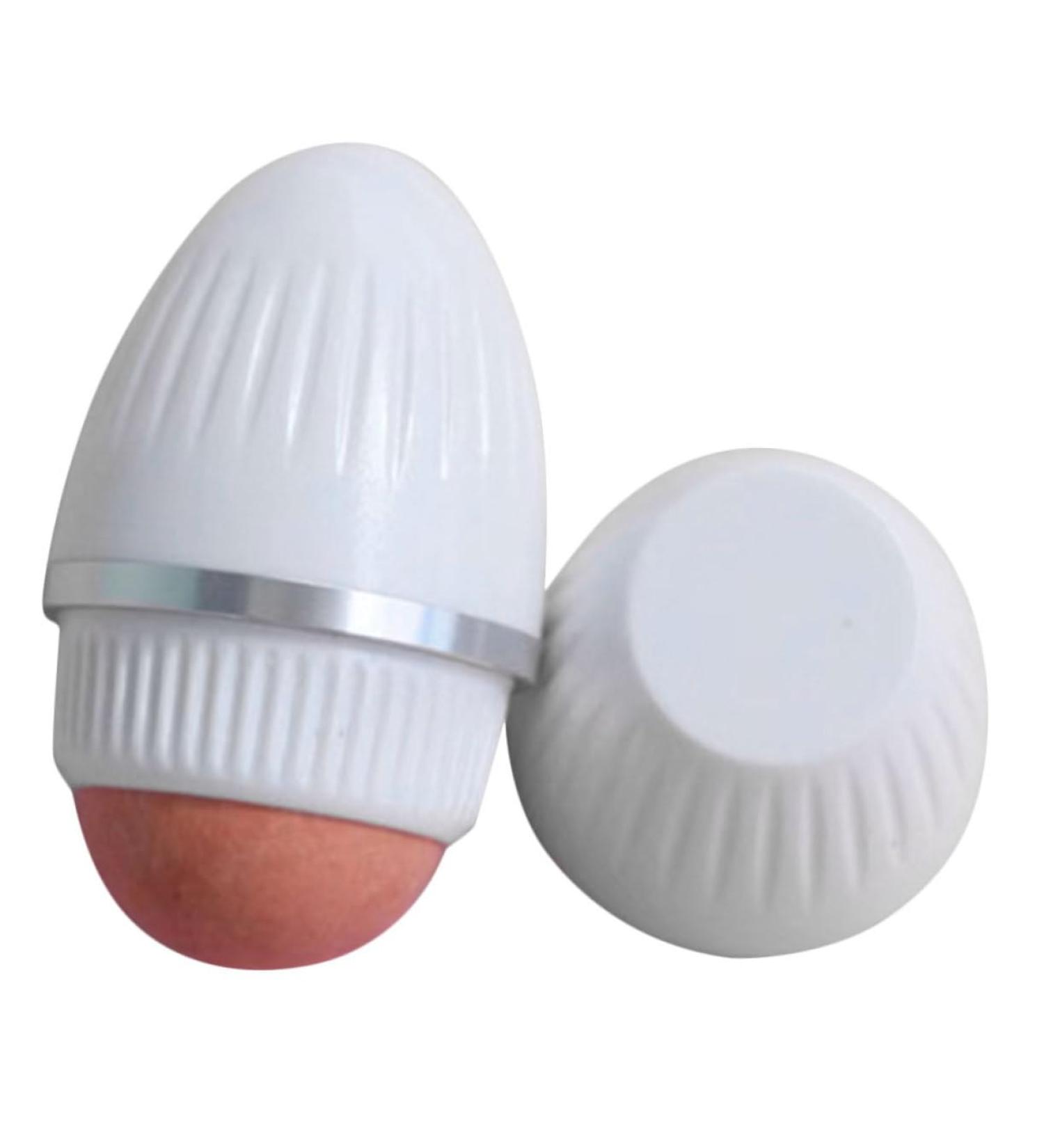 FRCOLOR Oil Absorbing Beauty Stick Roller Walker Face Oil Remover Oil Absorbing Ball Volcano Stone for Face Oil Remover for Face Plastic White Oily Degreaser 5.70X3.00X3.00CM White - Buy Online on GoSupps.com