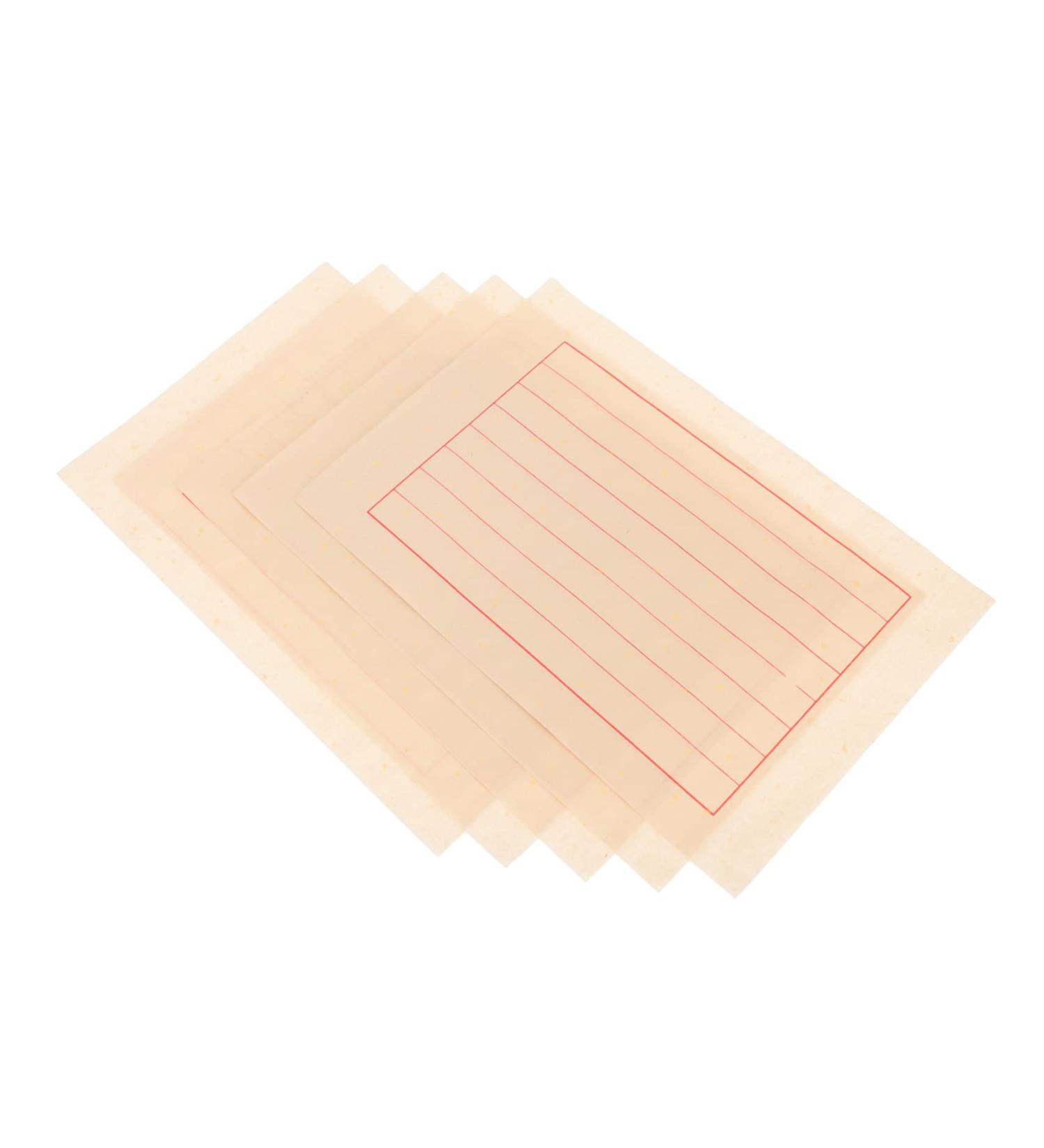 PLAFOPE 50 Sheets Rice Paper Painting Paper Calligraphy Art Stationery Writing Paper for Calligraphy Japan As Shown 29x19cm - Buy Online on GoSupps.com