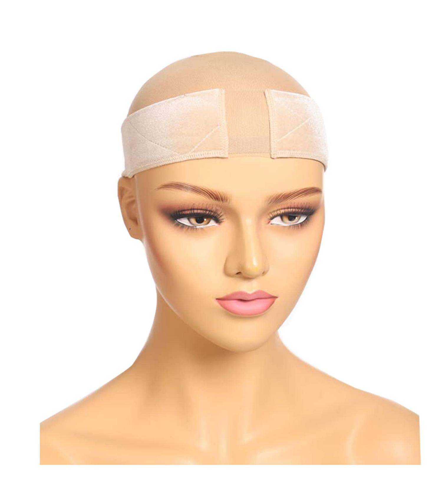 Elastic Non-Slip Nude Velvet Wig Grip Band for Women - Securely Holds Wigs & Scarves - Buy Online on GoSupps.com