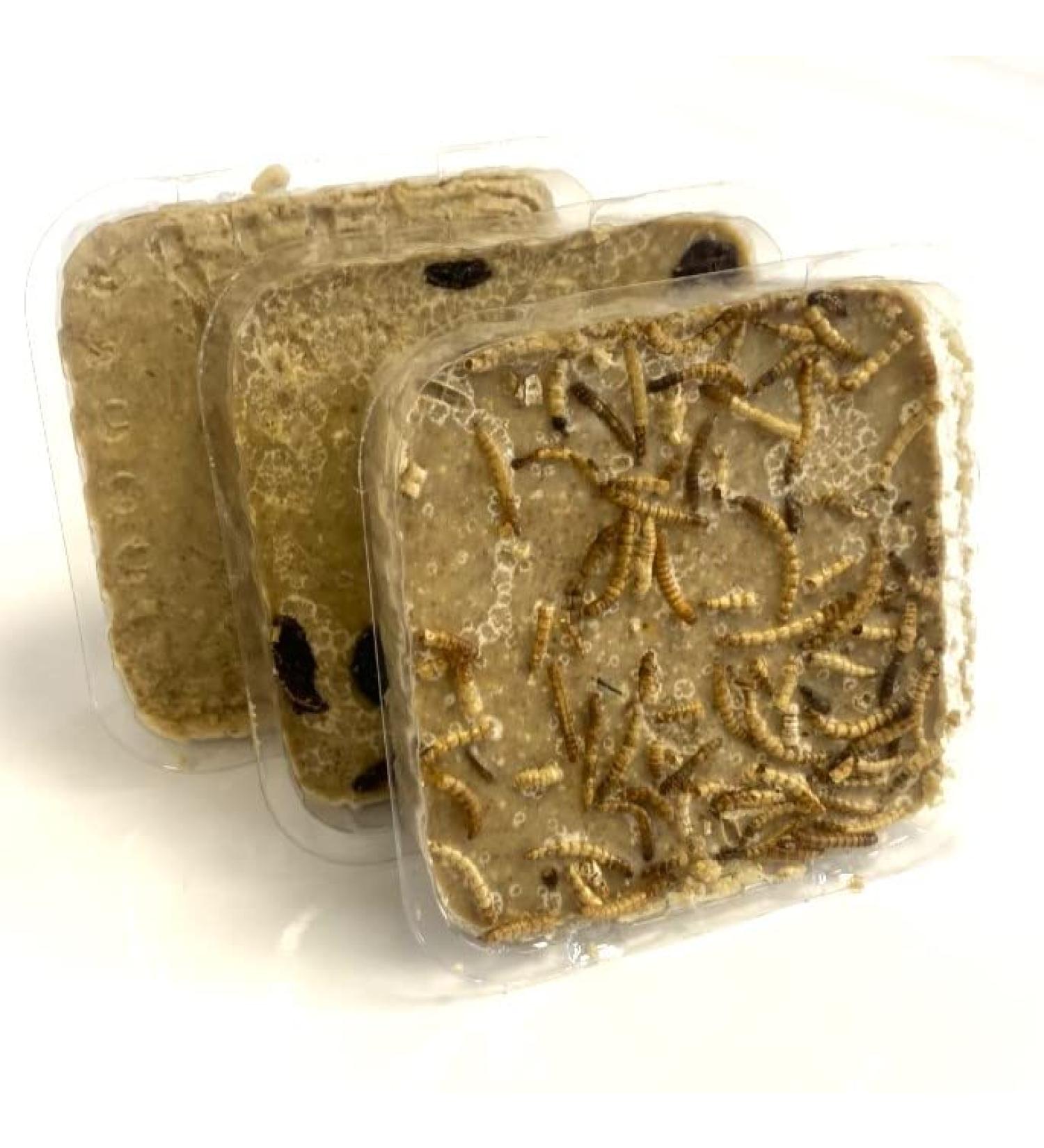 PREMIUM SUET BLOCKS 24 MIXED (8 INSECT 8 MEALWORM 8 BERRIES) - Buy Online on GoSupps.com