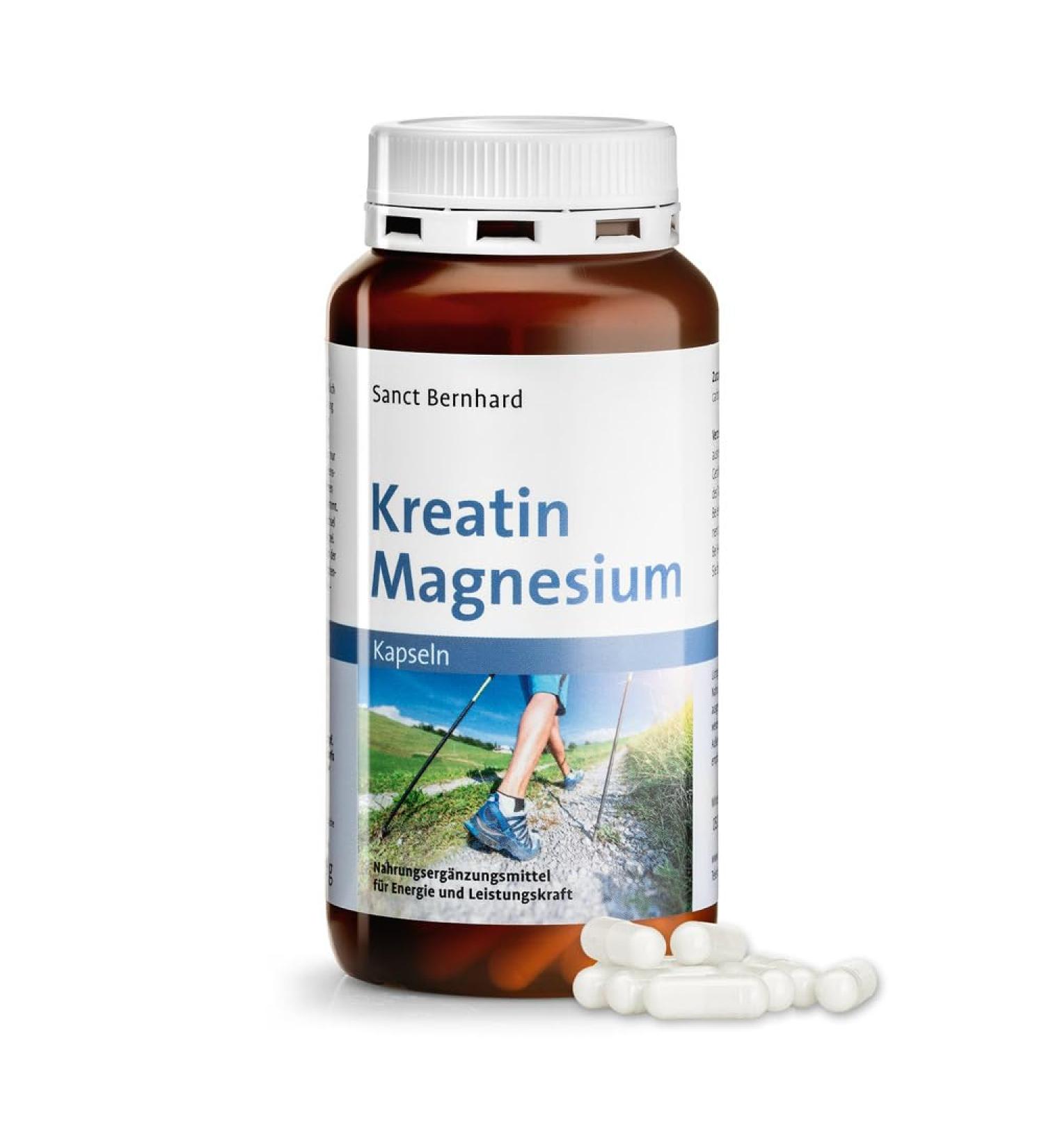 Sanct Bernhard Creatine Magnesium Capsules 200 Capsules