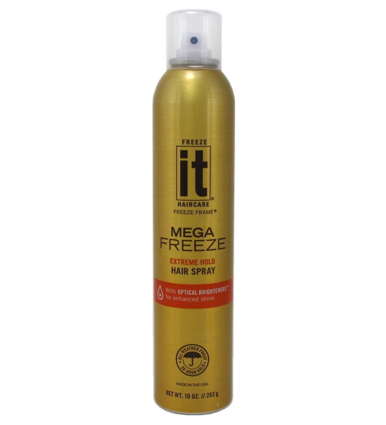 It Mega Freeze Hairspray 10oz Aerosol (2 Pack)