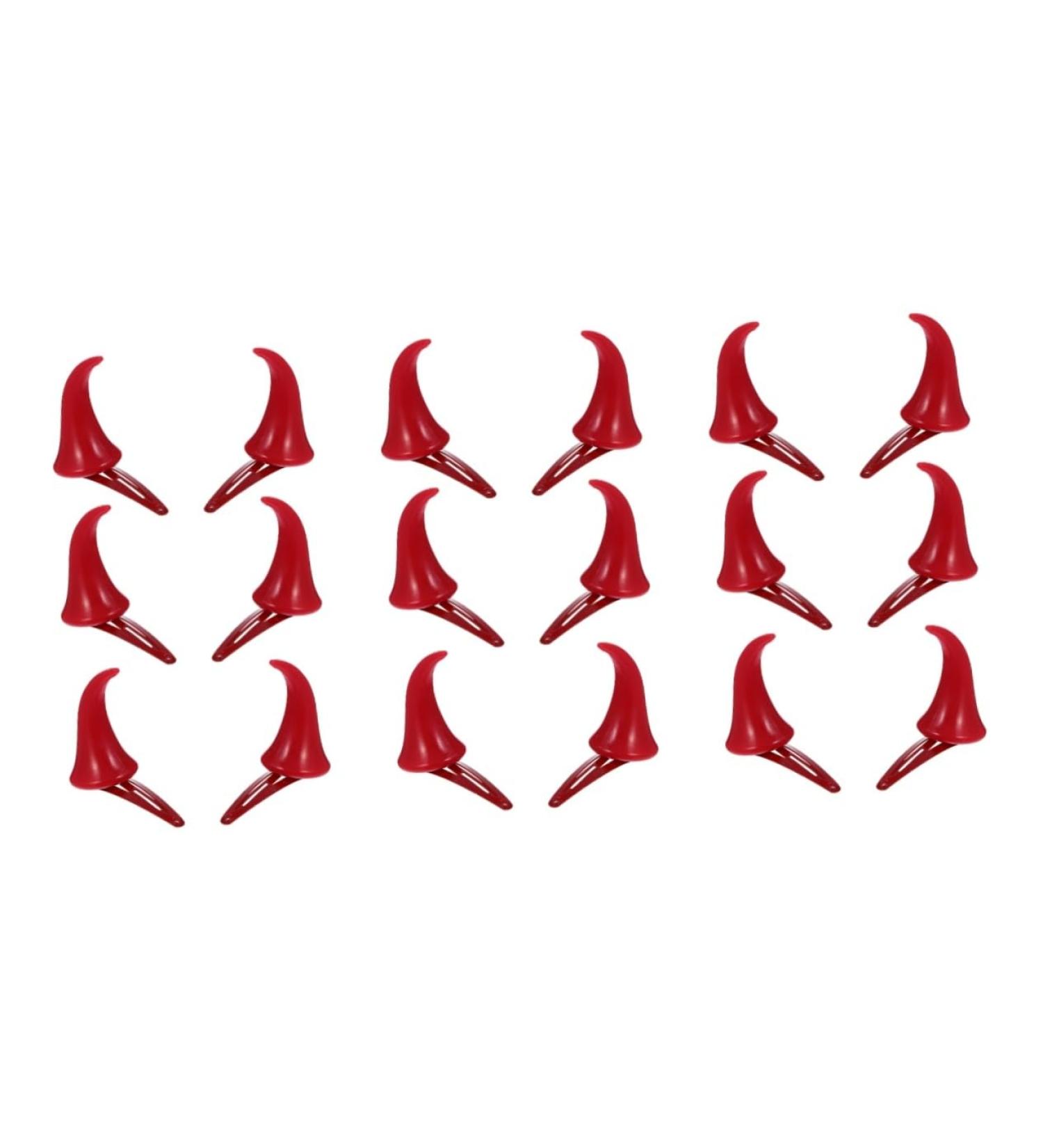 minkissy 9 Pairs Halloween Decorative Barrettes Demon Hair Pin Hair Clip Devil Little Horn Hair Accessory for Girls Halloween Party Hair Accessories Hair Barrettes Horns Props - Buy Online on GoSupps.com