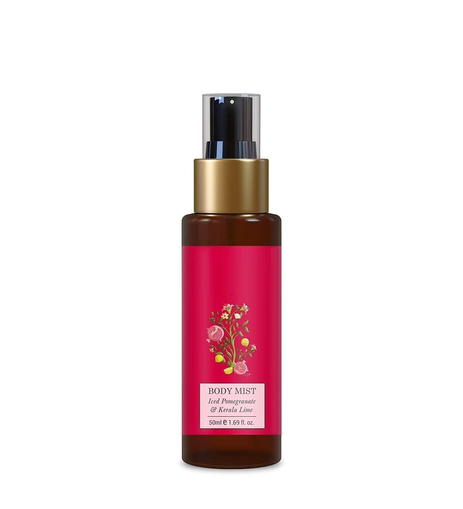 JP Forest Essentials Body Mist Iced Pomegranate & Kerala Lime|Hydrates & Scents the Skin|Body Spray For Men And Women - Buy Online on GoSupps.com