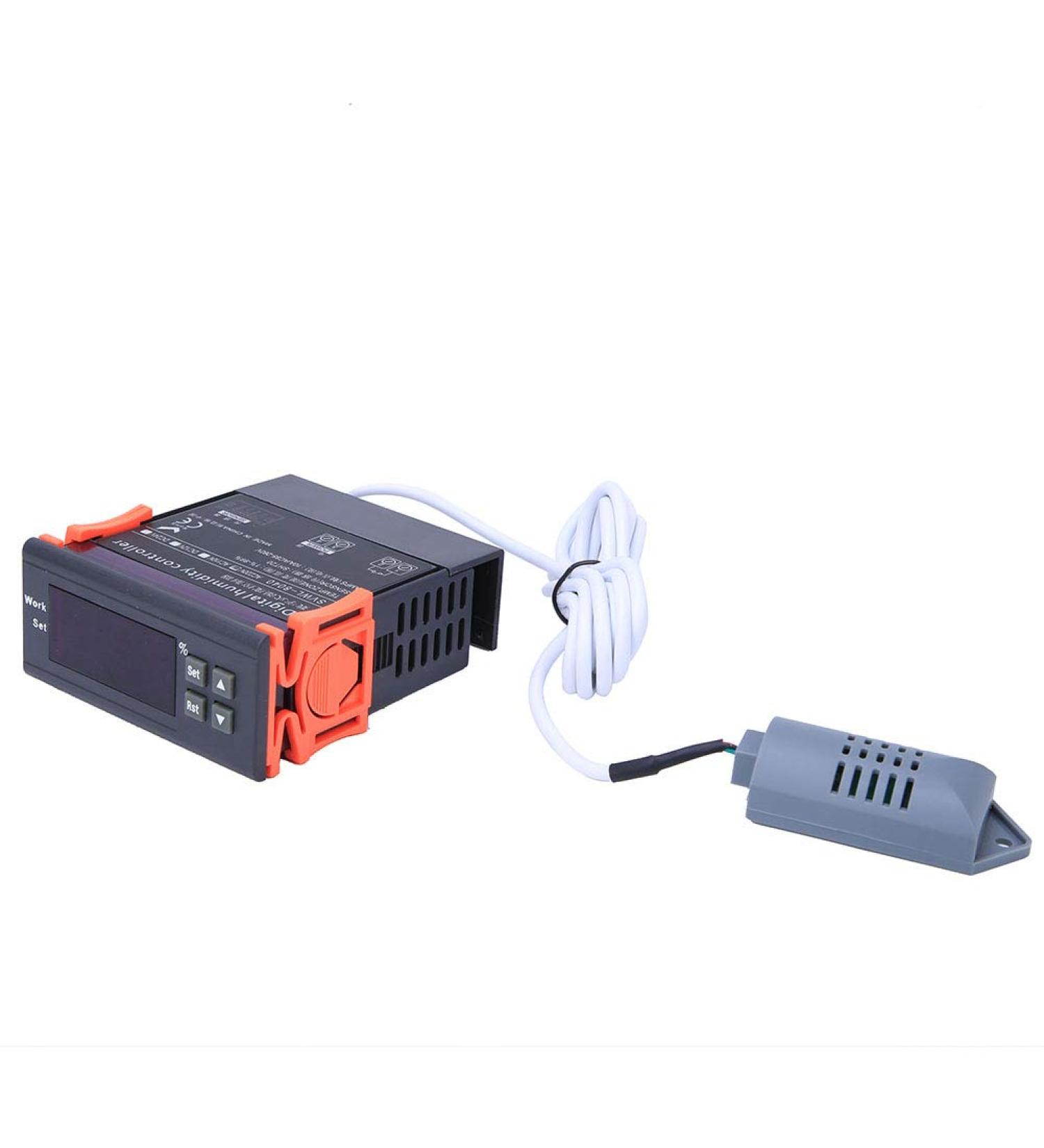 HM40 Digital Moisture Controller - 5A 220V Hygrostat Switch for Mushroom Greenhouse Growth Tent & Home Gardening - 1%-99% RH - Buy Online on GoSupps.com