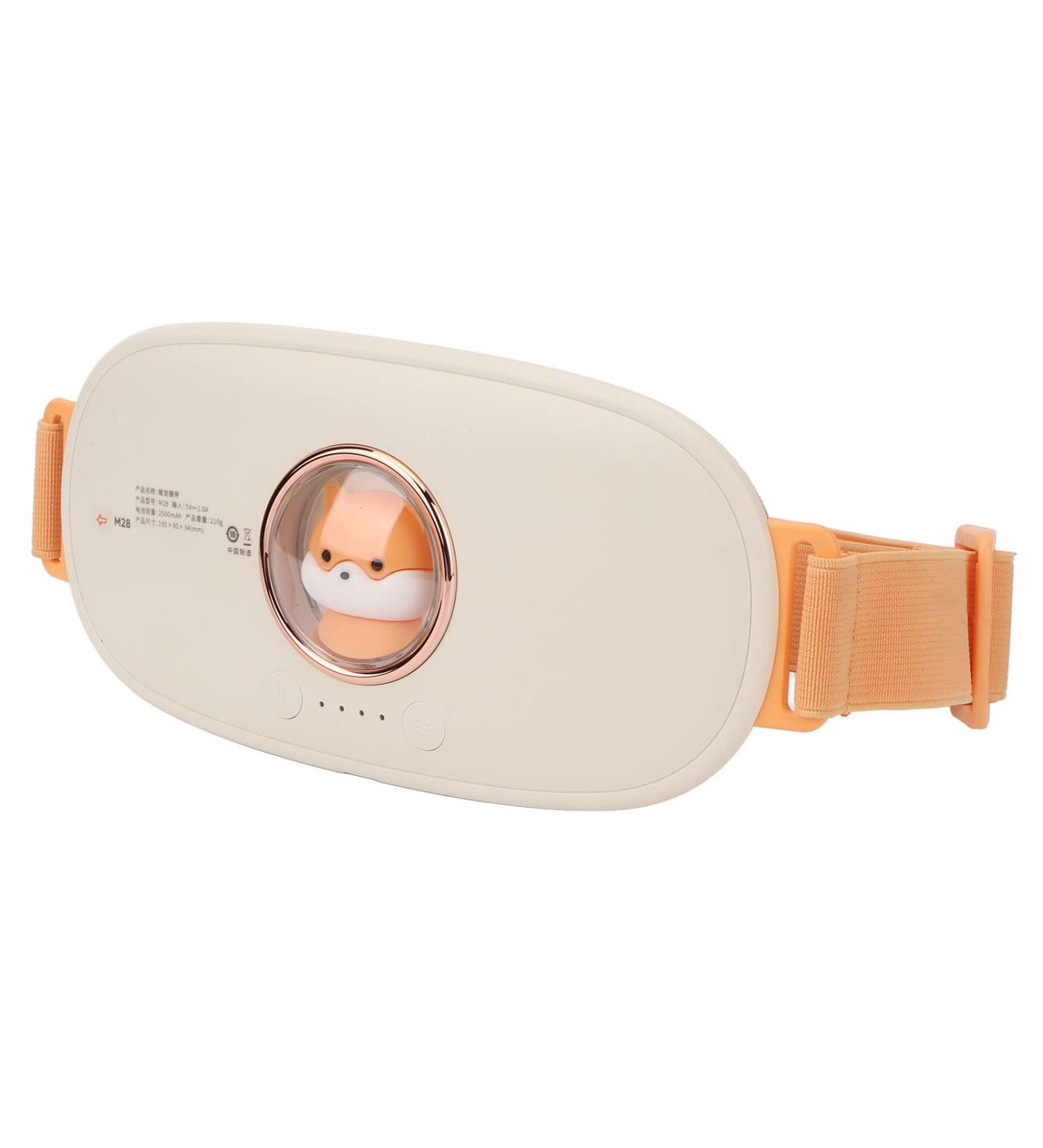 Heated Uterine Belt - High-Frequency Vibration for Pain Relief | 4-Step Heated Waist Belts for Menstruation | International Shipping - Buy Online on GoSupps.com