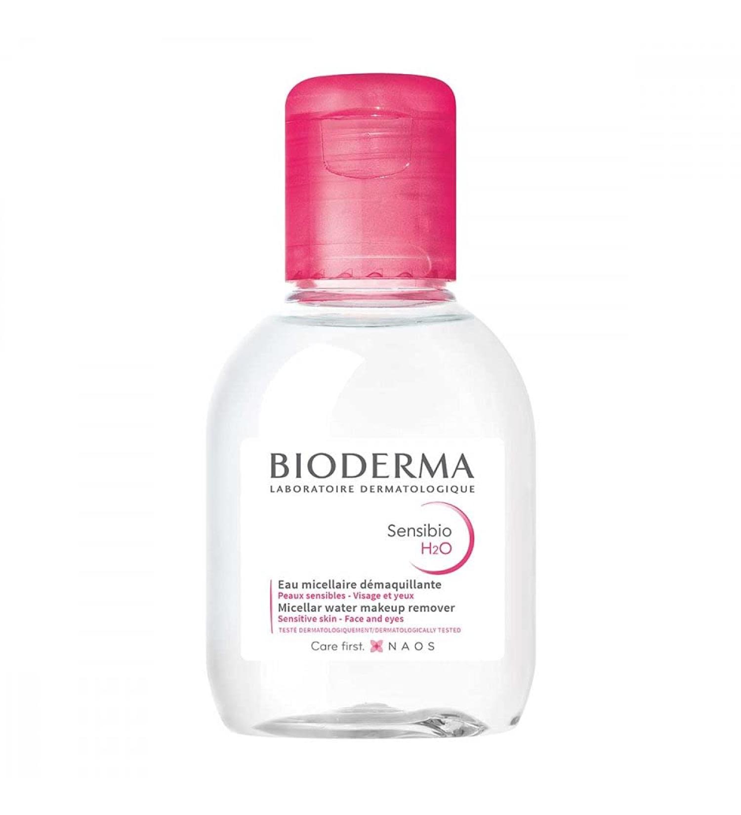 Buy BIODERMA Sensibio H2O Cleansing Solution 100 ml - Gentle Makeup Remover | International Shipping Available - Buy Online on GoSupps.com