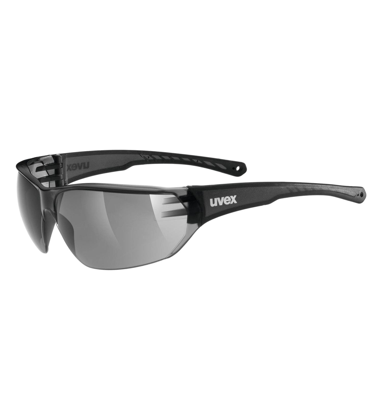 Buy Uvex Unisex Sportstyle 204 Sports Glasses - Smoke/Smoke | One Size | International Shipping Available - Buy Online on GoSupps.com
