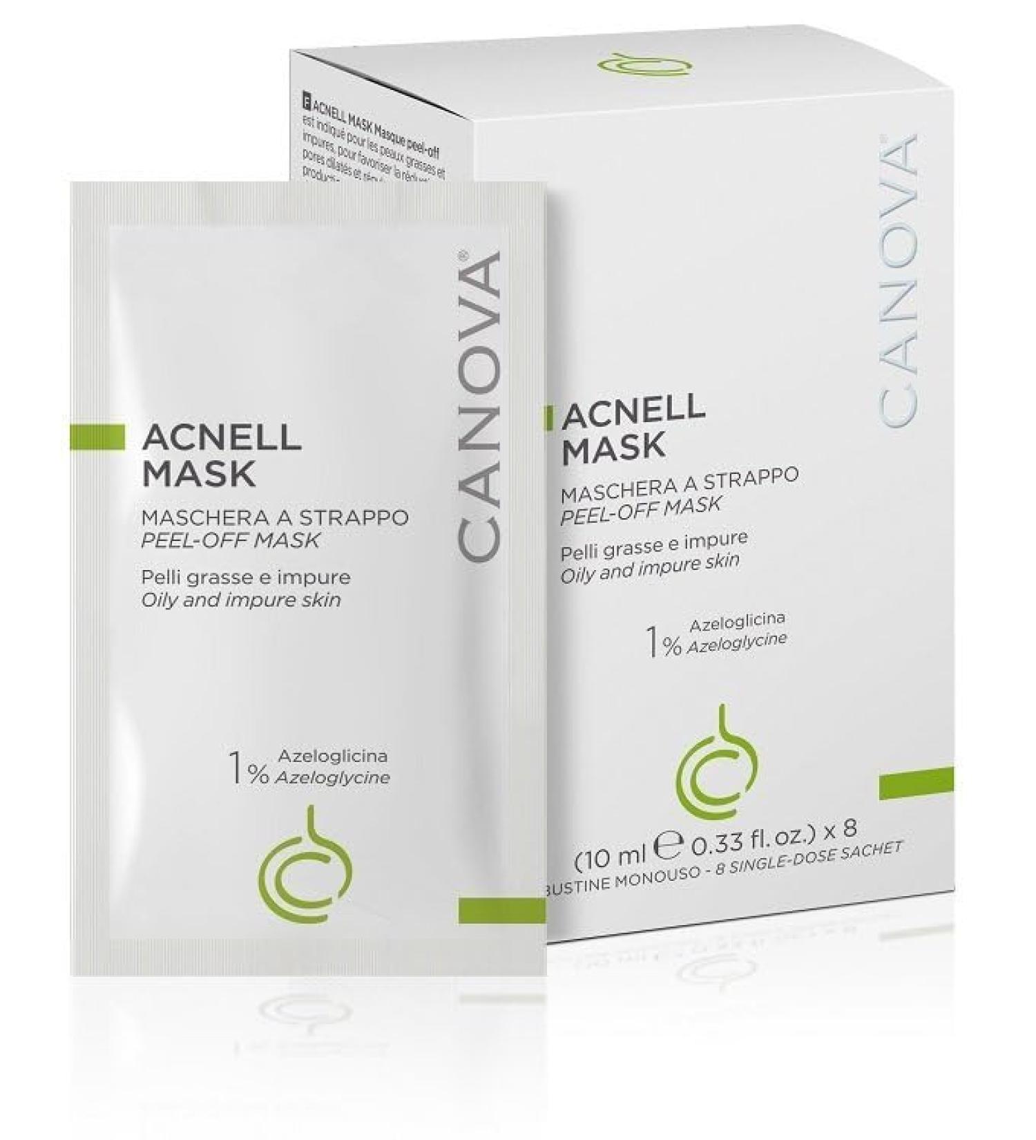 CANOVA ACNELL TEAROUT MASK 8 BAGS OF 10 ML