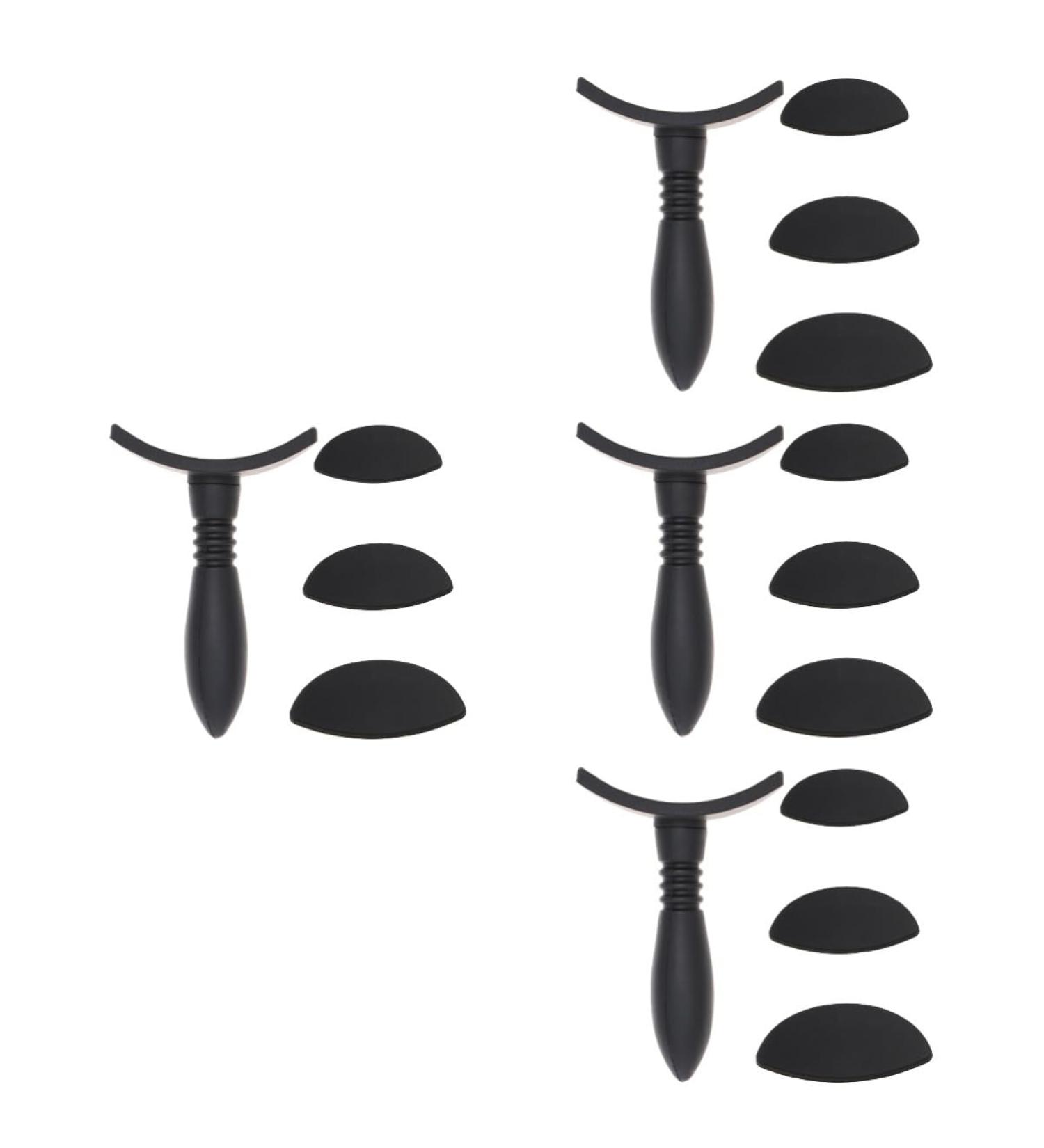Healeved 4 Sets Eye Shadow Stamp Women Eyeshadow Stamp Makeup Accessory Make up Makeup Tool Black - Buy Online on GoSupps.com