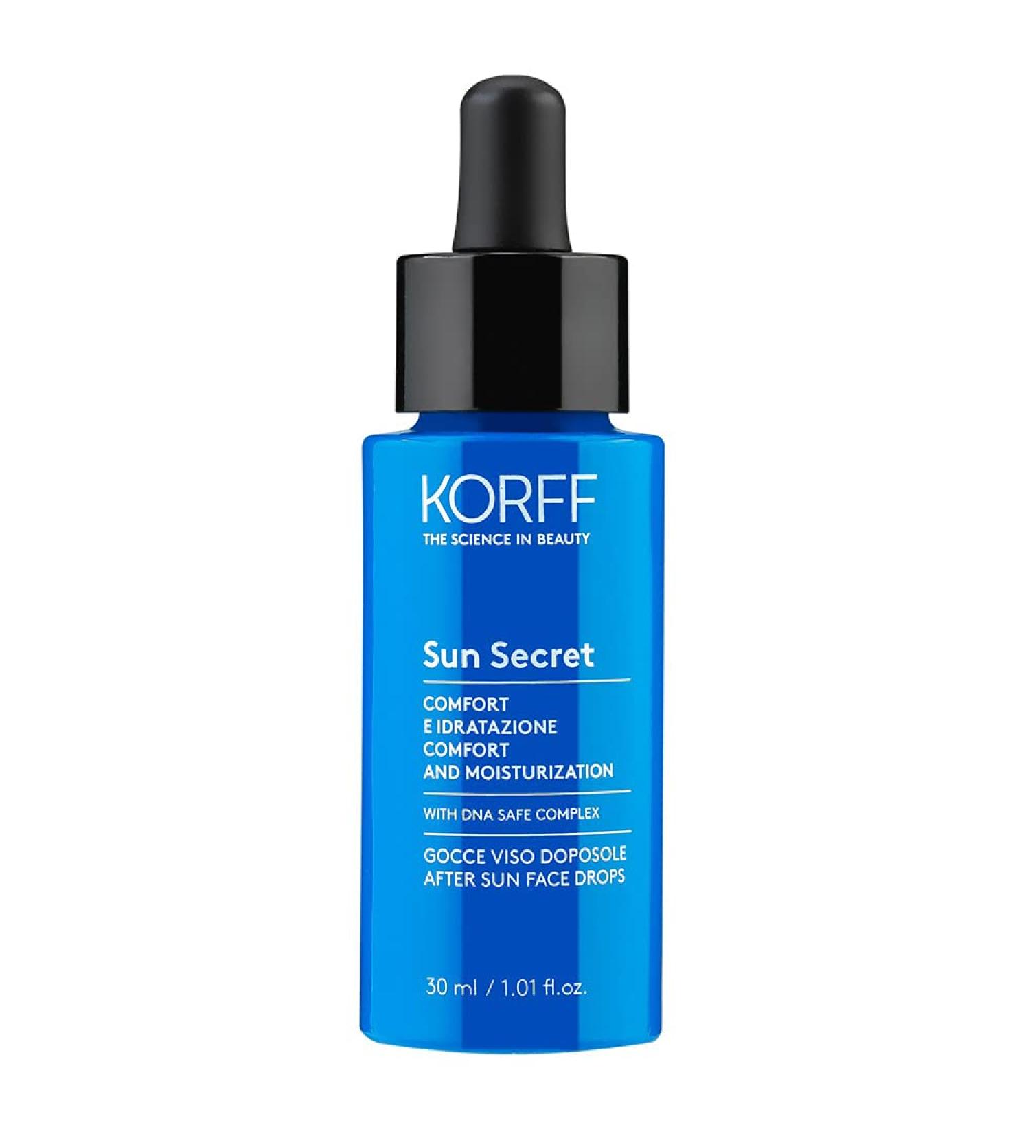 Korff Sun Secret - Gocce Doposole Idratanti Riparatrici 30ml - Buy Online on GoSupps.com
