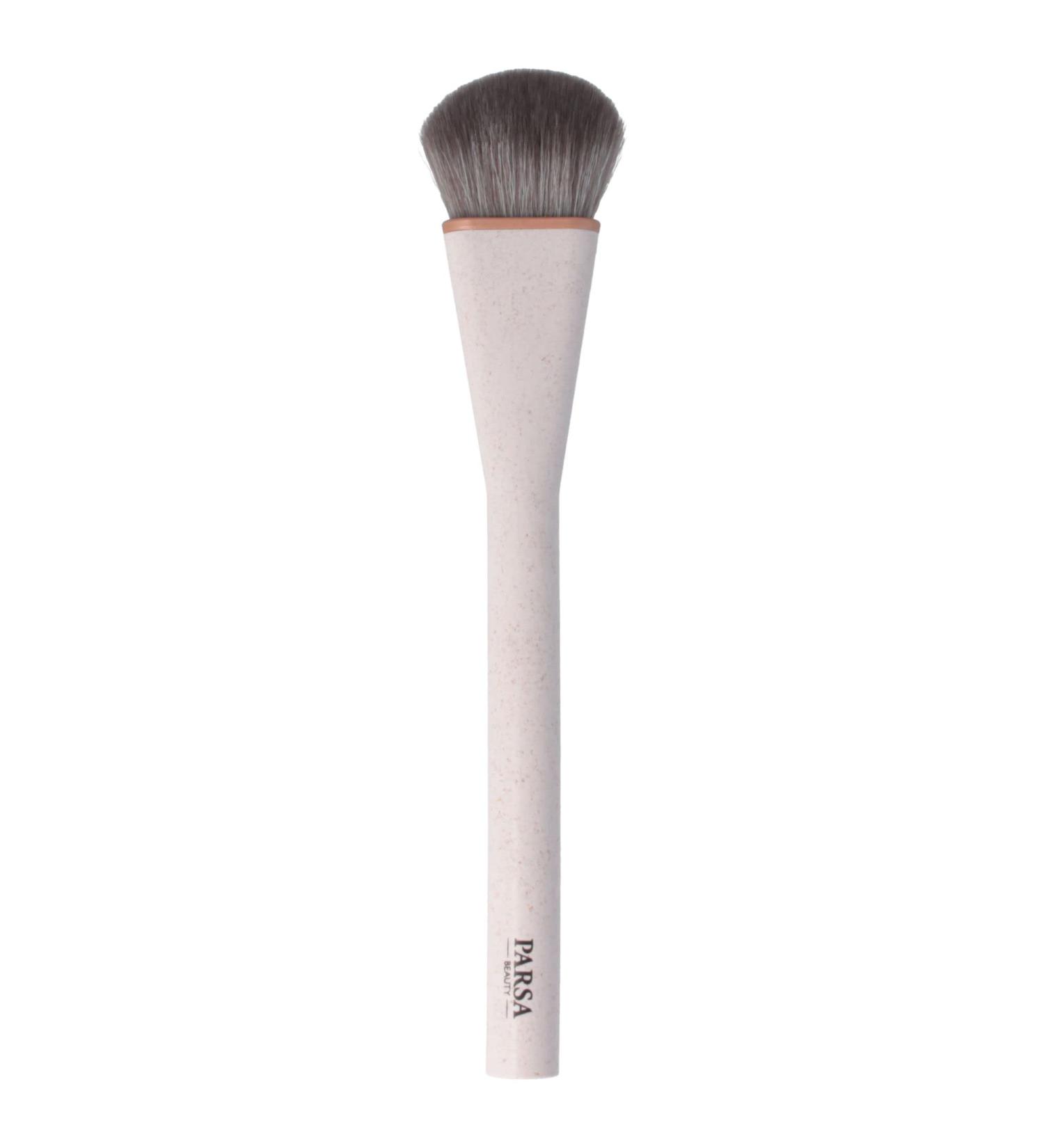 Parsa Beauty Nature Love Vegan Make-Up Brush | Wheat Straw Foundation Brush for Flawless Application - Extra Soft Synthetic Hair - Buy Online on GoSupps.com