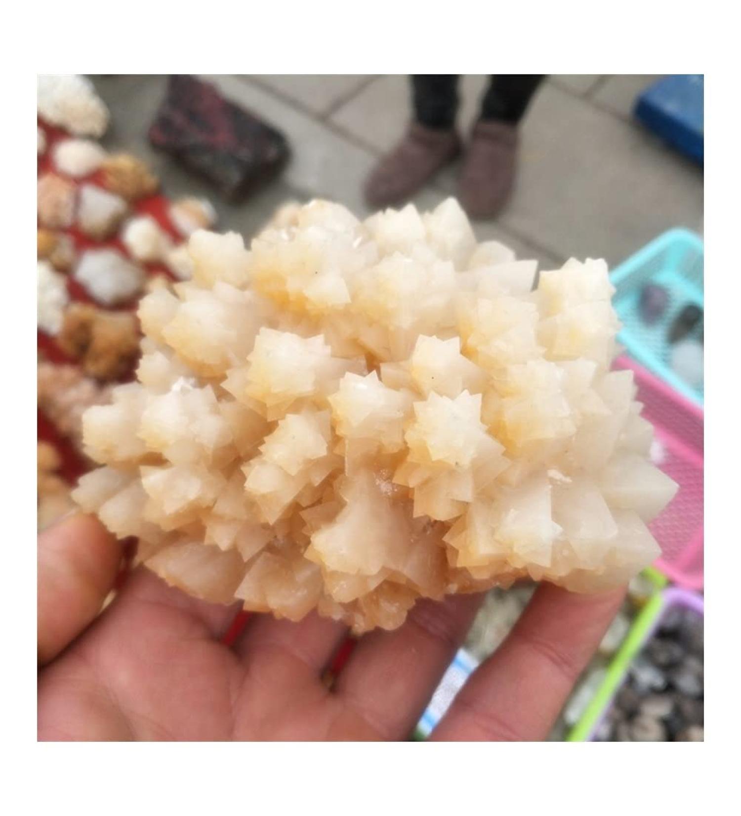 Natural Stone Calcite Flow Raw Quartz Point Selenite Rough Calcspar Minerals - Buy Online on GoSupps.com