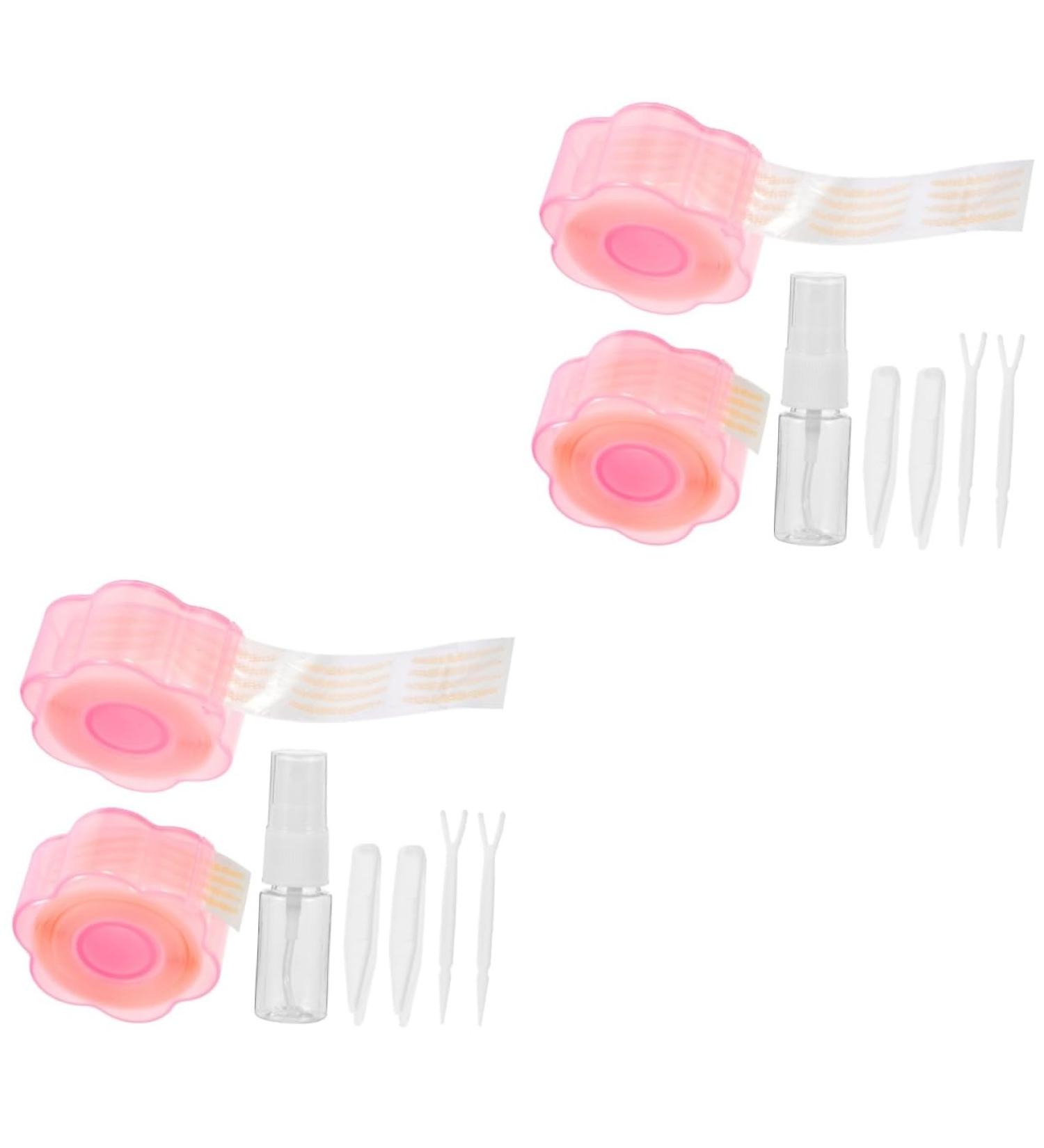 Balacoo 2 Sets Lace Double Eyelid Sticker - Invisible Eye Lift Tape for Droopy Lids | Enhance Beauty with Eyelid Lifter Strips - Buy Online on GoSupps.com