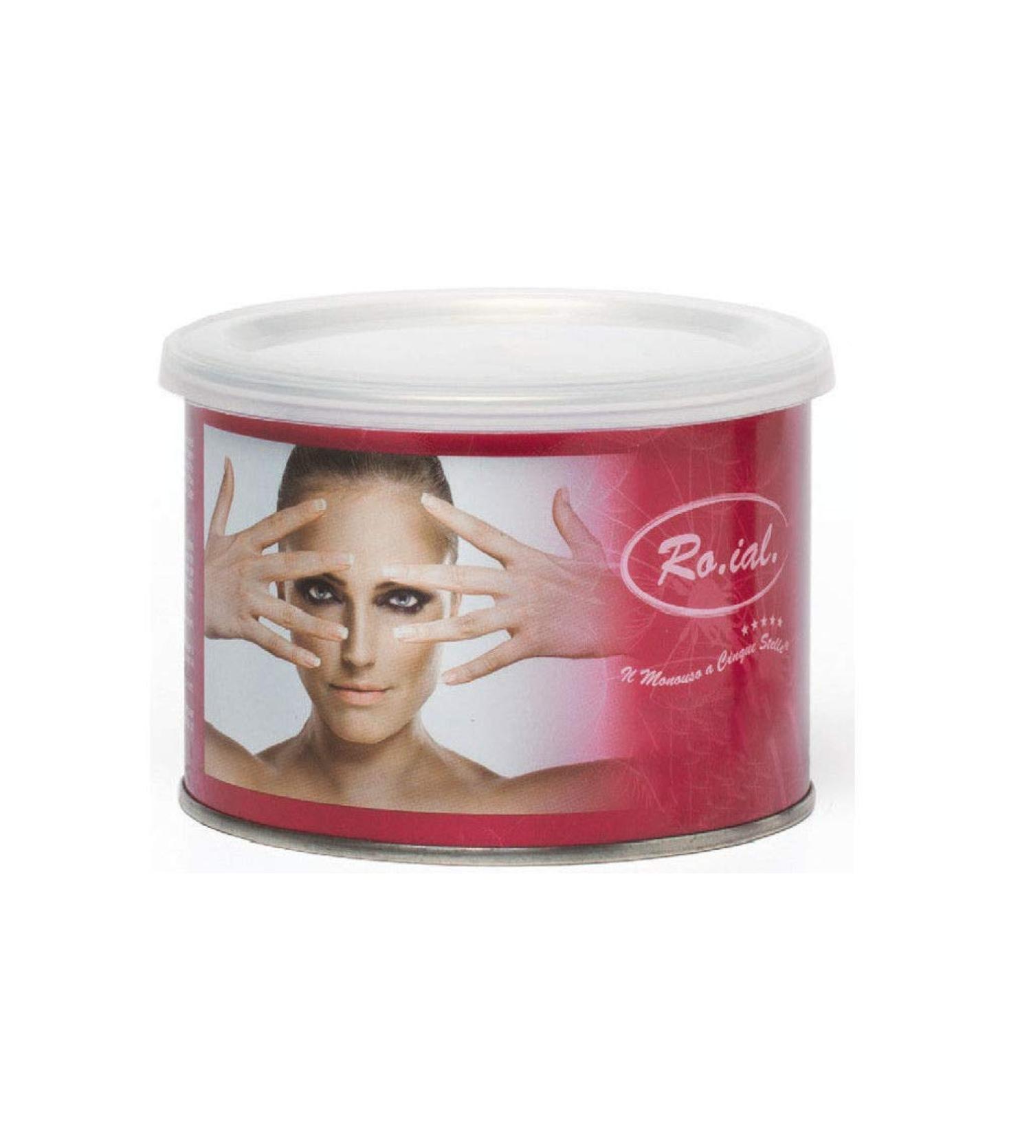 Ro.ial can wax for hair removal with goji berries - sensitive skin - 400 ml!