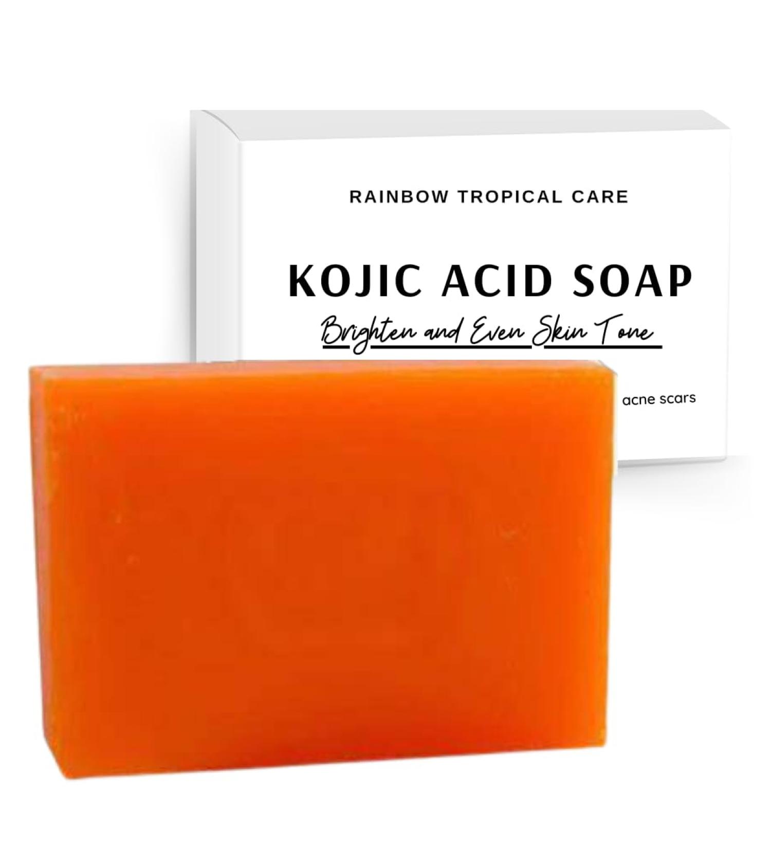 Pure Kojic Acid Soap Brighten Skin Fade Dark Spots & Even Skin Tone International Shipping Available - Buy Online on GoSupps.com