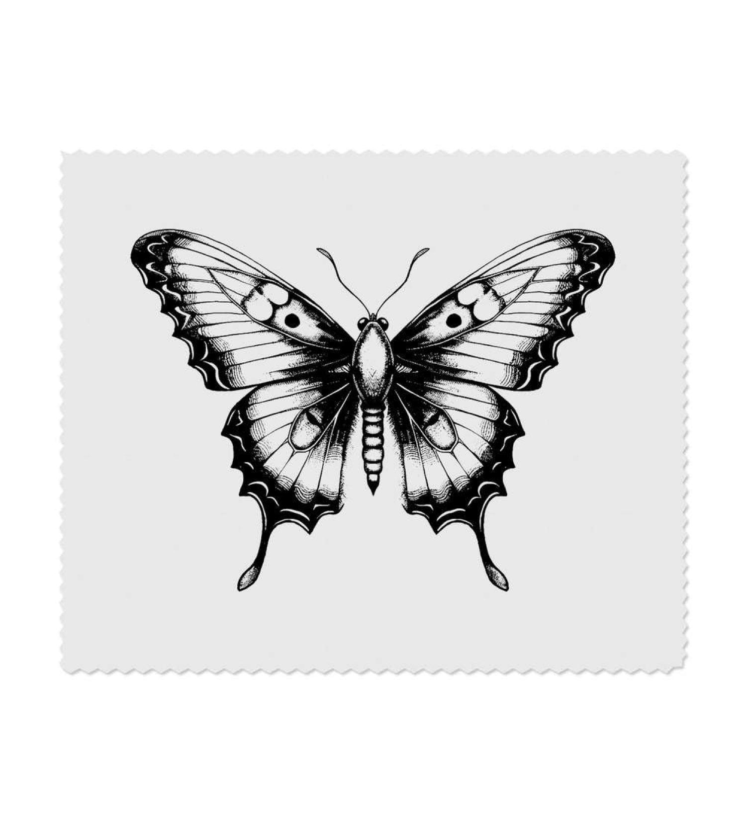 Buy 2 x 'Butterfly' Microfiber Lens/Eyeglass Cleaning Cloths - International Shipping Available - Buy Online on GoSupps.com