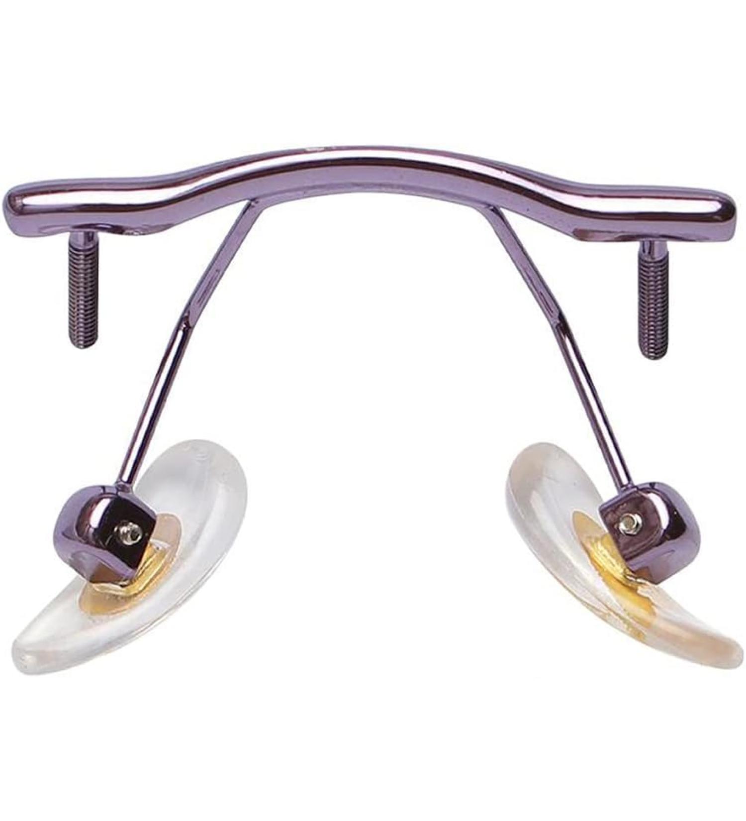 Mayabi Metal Replacement Nose Bridge | Alloy Glass Replacement for Borderless Glasses | Glasses Repair Accessories - Purple - Buy Online on GoSupps.com