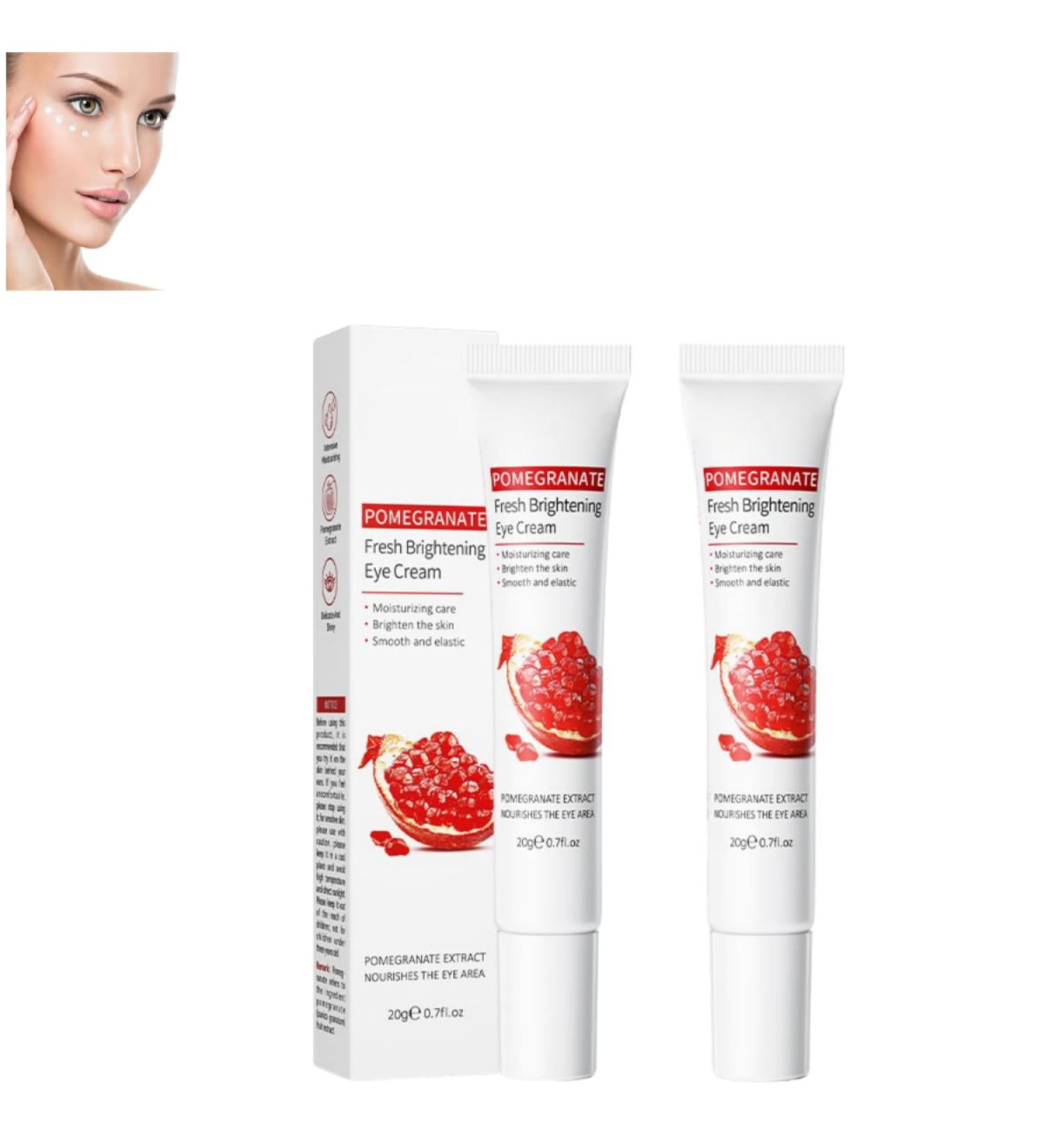 IFFANY Pomegranate Eye Cream with Collagen Pomegranate Eye Cream Firming and Lifting Eye Cream Anti-Aging Eye Cream with Collagen - Buy Online on GoSupps.com