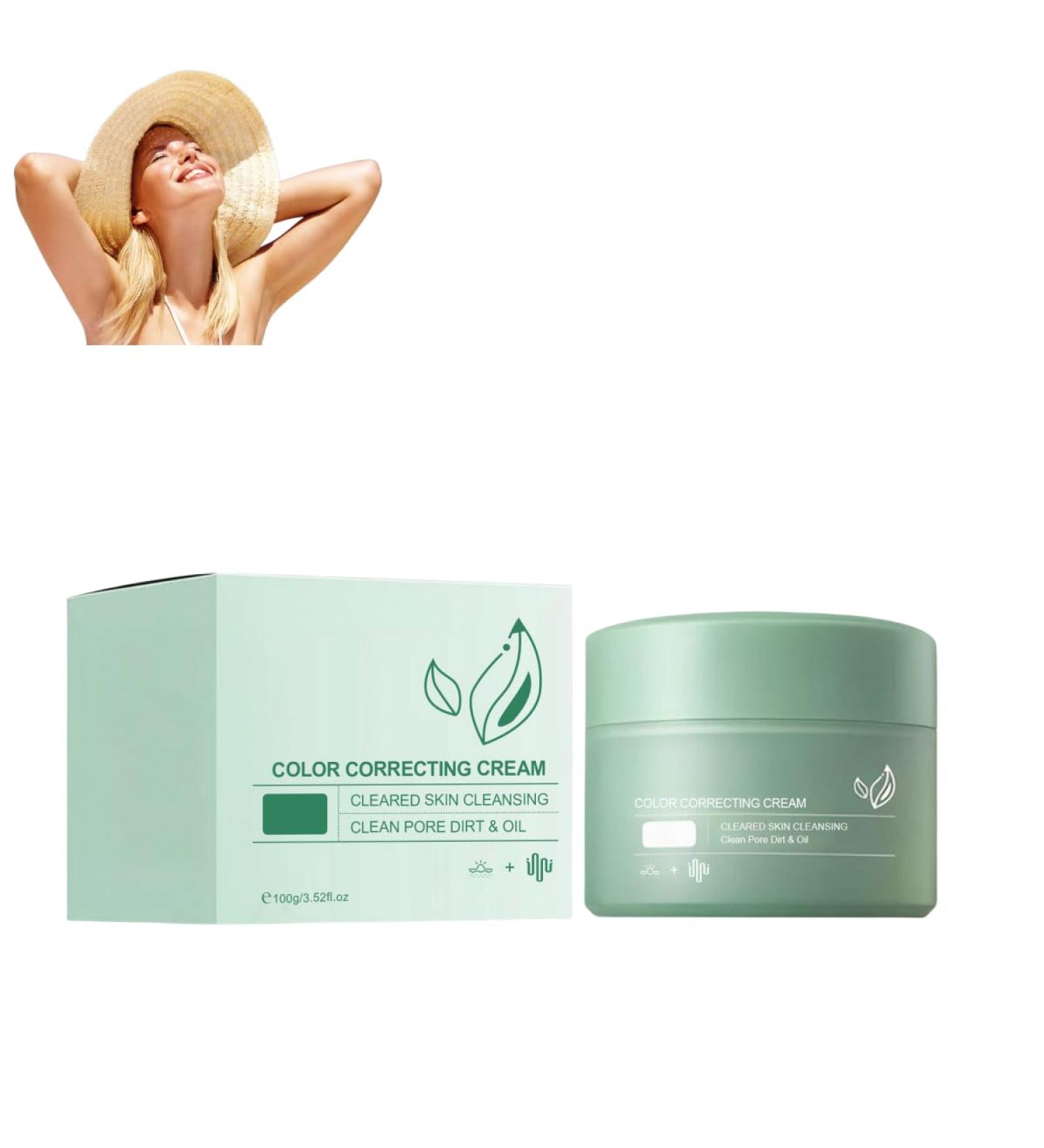 IFFANY Color Correcting Cream Moisturizing Complexion Correcting Cream Anti-Red and Green Dark Circles Concealer Soothing Complexion Concealer Cream Soothing Face Cream - Buy Online on GoSupps.com