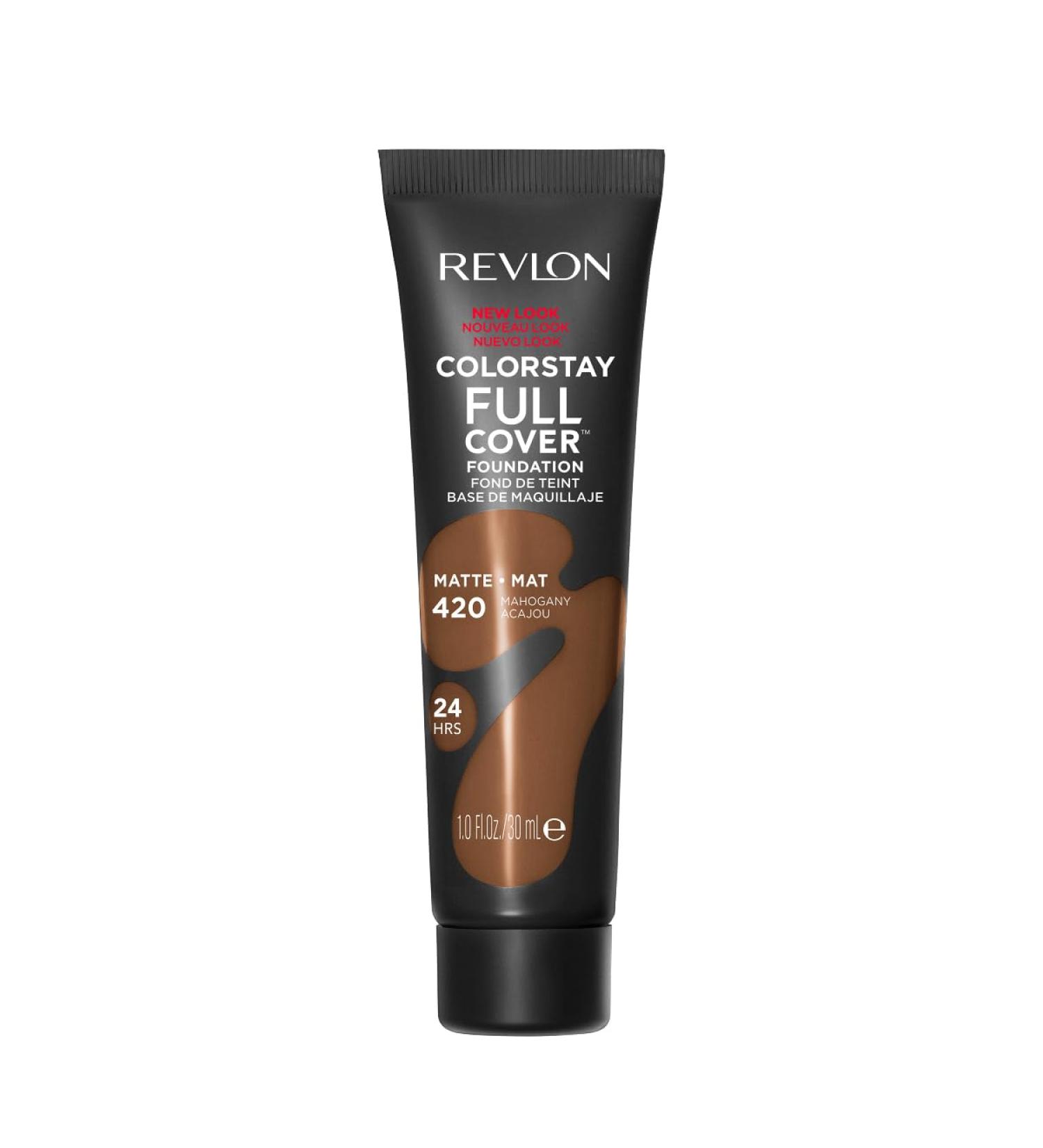  REVLON Revlon ColorStay Matte Long Wear Heat & Sweat Resistant Foundation Makeup Mahogany (420) 30 Milliliters - Buy Online on GoSupps.com
