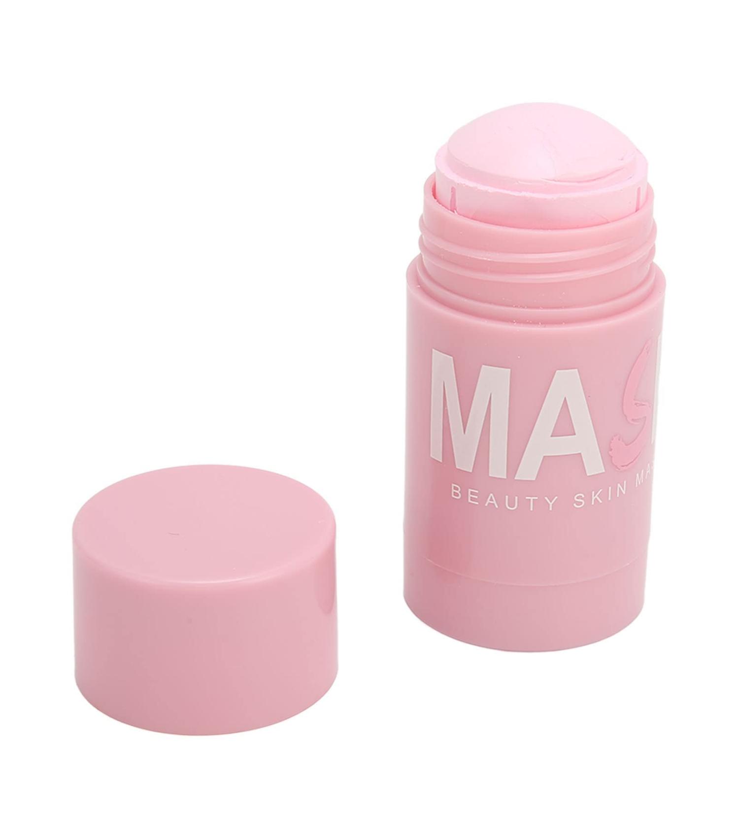 Qukaim Rose Facial Mask Rose Facial Clay Stick Pore-Shrinking Moisturizing Brightening Face Mask for Women Men - Buy Online on GoSupps.com