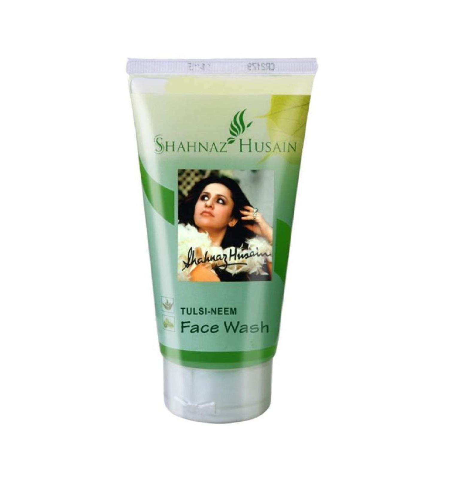 Shahnaz Husain Tulsi Neem 150 Gm(Pack Of 2) Face Wash(300 G)