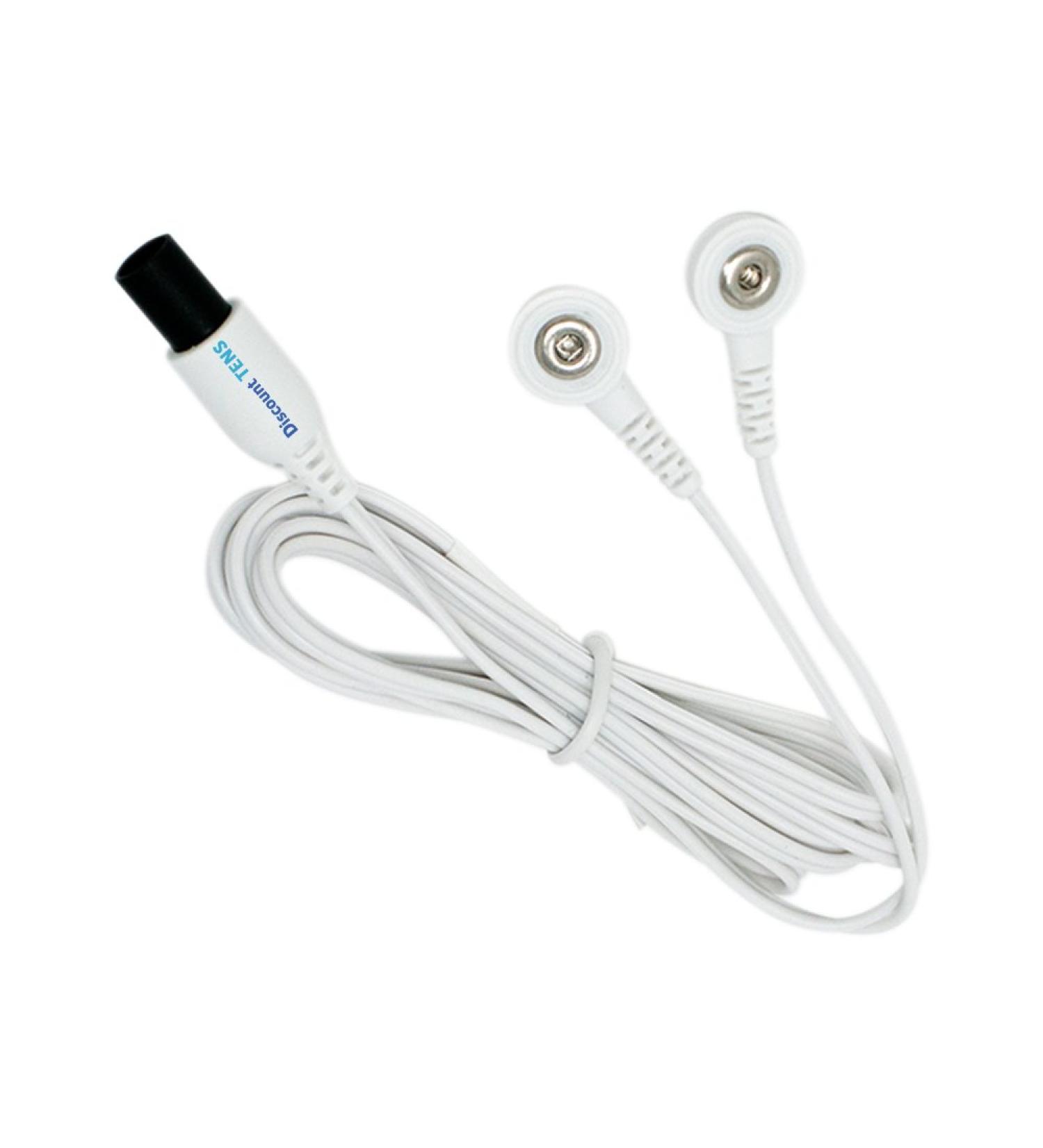 Discount TENS Omron Compatible Lead Wires - Replacement for Omron Electrotherapy Devices (Max Pro Pocket 2 Snap) - Buy Online on GoSupps.com