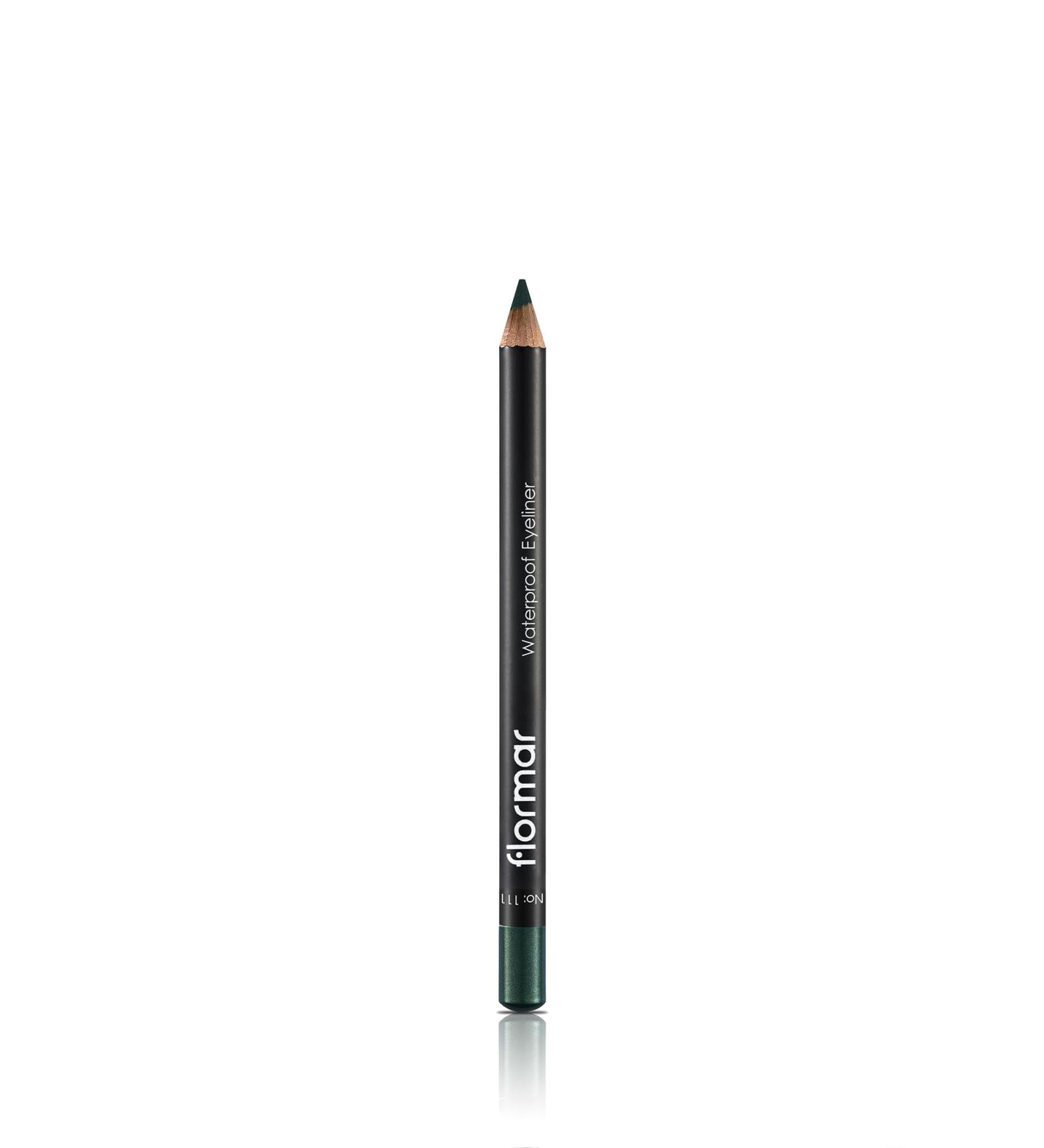 Flormar Waterproof Eyeliner Waterproof eyeliner pencil Intense color application and longlasting formula For precise eyeliner smokey eyes and natural looks 111 Intensive Jade - Buy Online on GoSupps.com